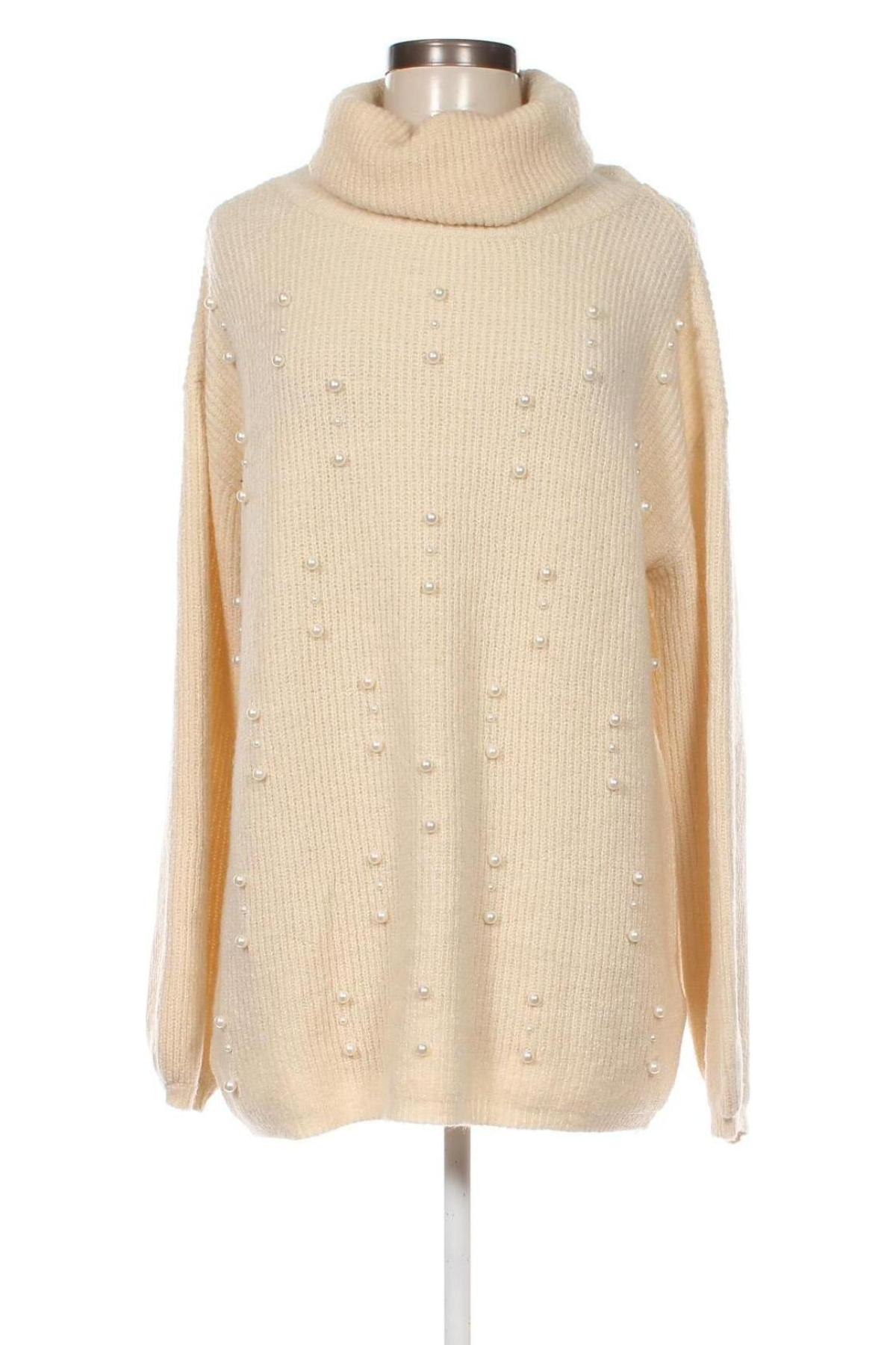 Γυναικείο πουλόβερ Body Flirt, Μέγεθος M, Χρώμα  Μπέζ, Τιμή 4,84 €