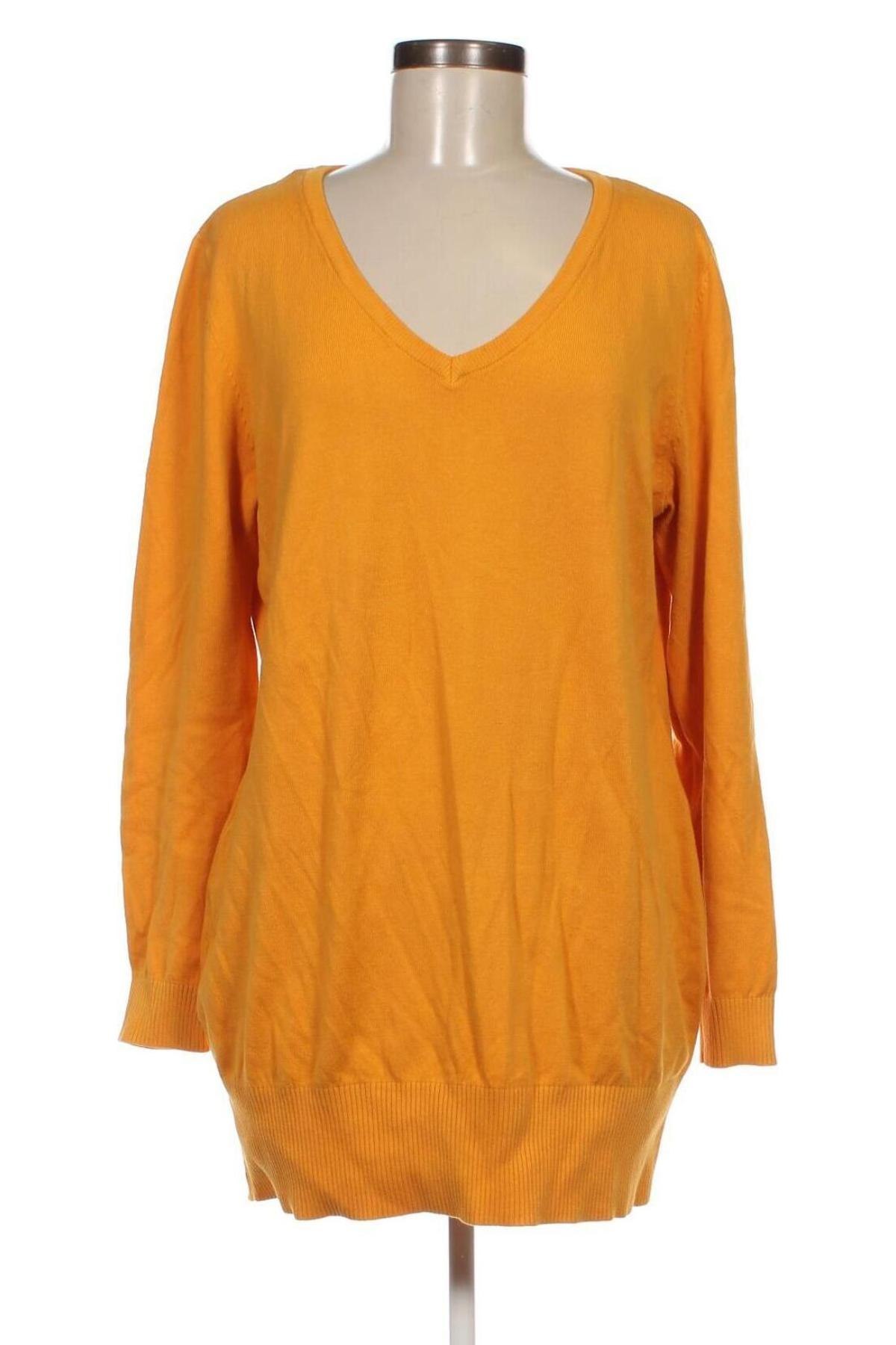 Дамски пуловер Bpc Bonprix Collection, Размер XL, Цвят Жълт, Цена 8,70 лв.