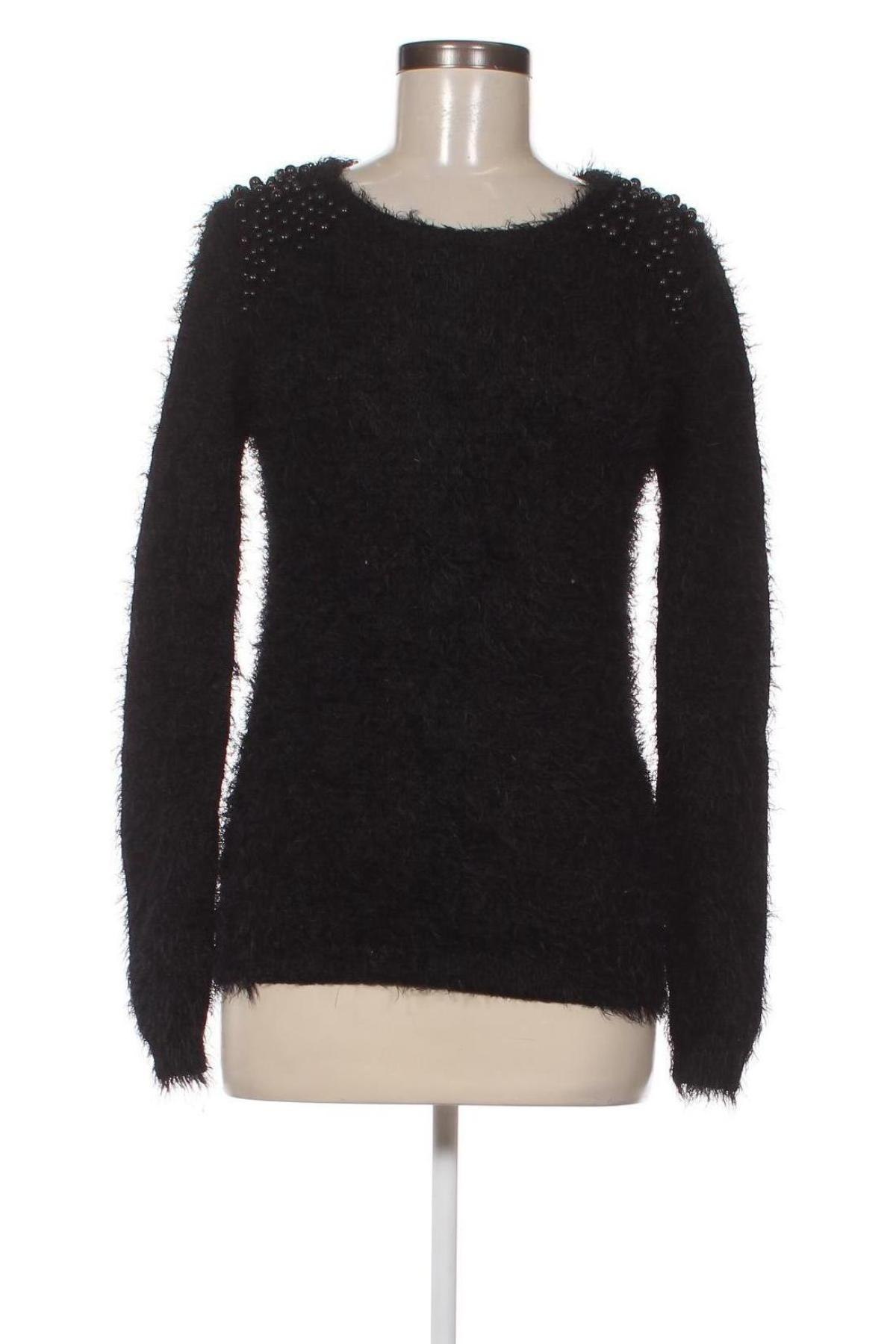 Γυναικείο πουλόβερ Brave Soul, Μέγεθος M, Χρώμα Μαύρο, Τιμή 3,95 €