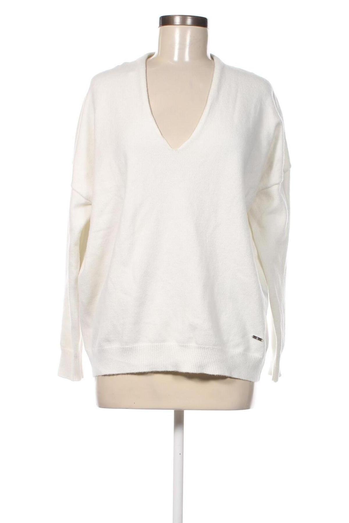 Damski sweter Breal, Rozmiar XL, Kolor Biały, Cena 52,87 zł