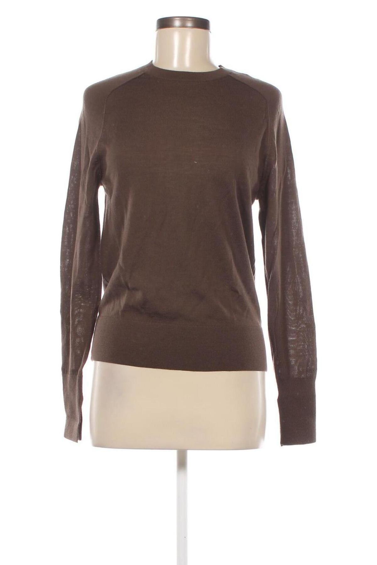 Дамски пуловер Calvin Klein, Размер S, Цвят Кафяв, Цена 130,80 лв.