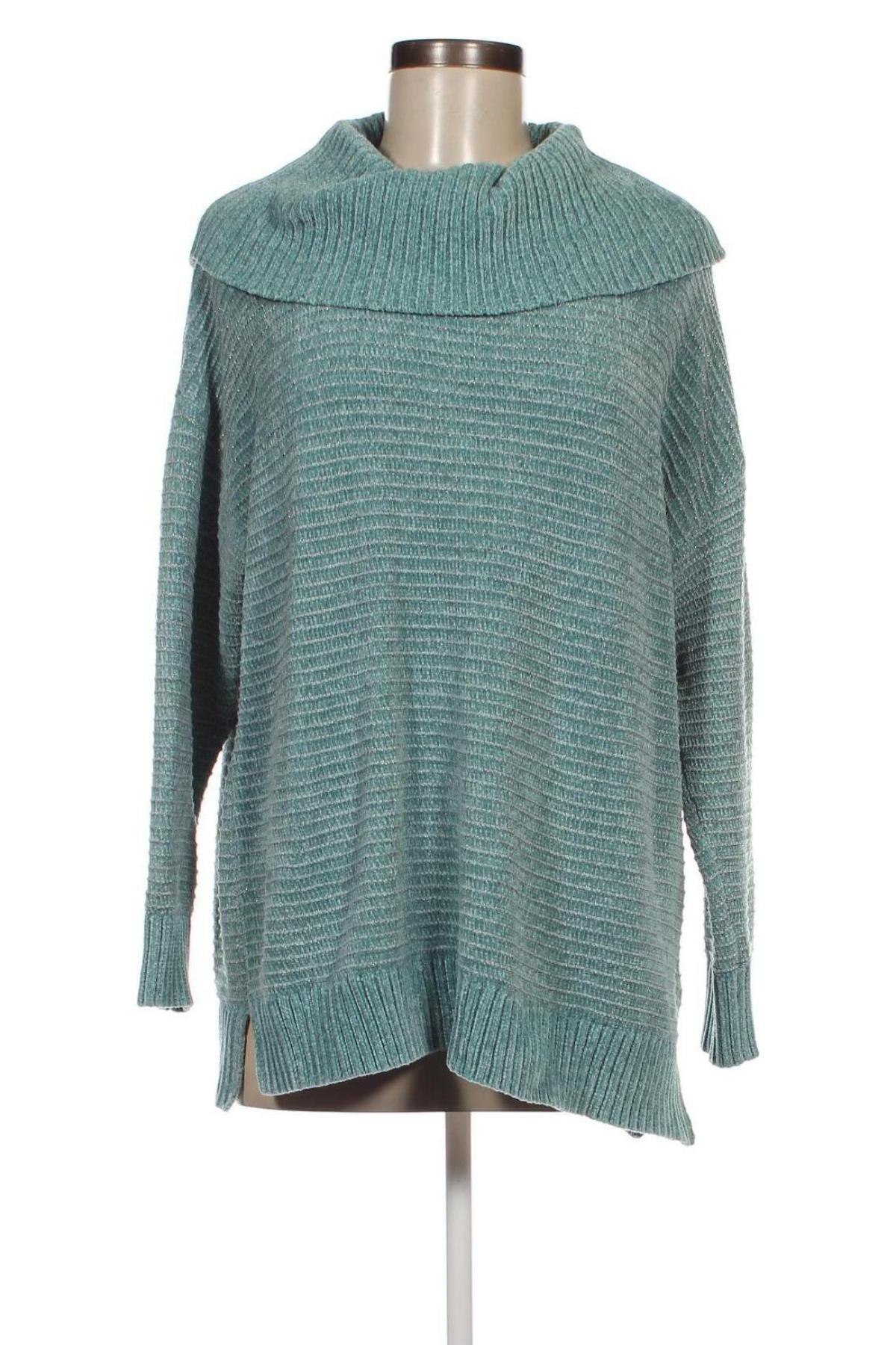 Дамски пуловер Canda, Размер L, Цвят Зелен, Цена 8,70 лв.