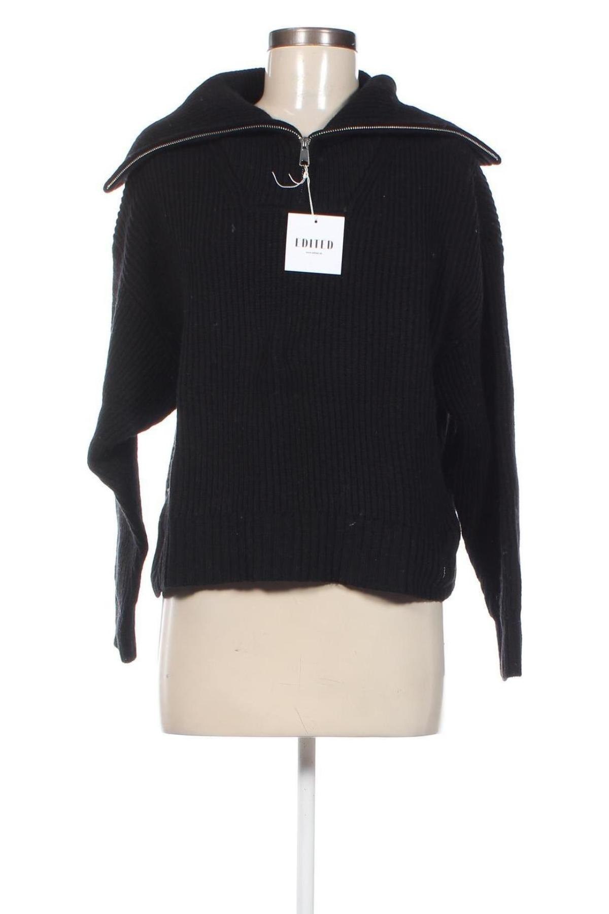 Pulover de femei Edited, Mărime M, Culoare Negru, Preț 82,99 Lei