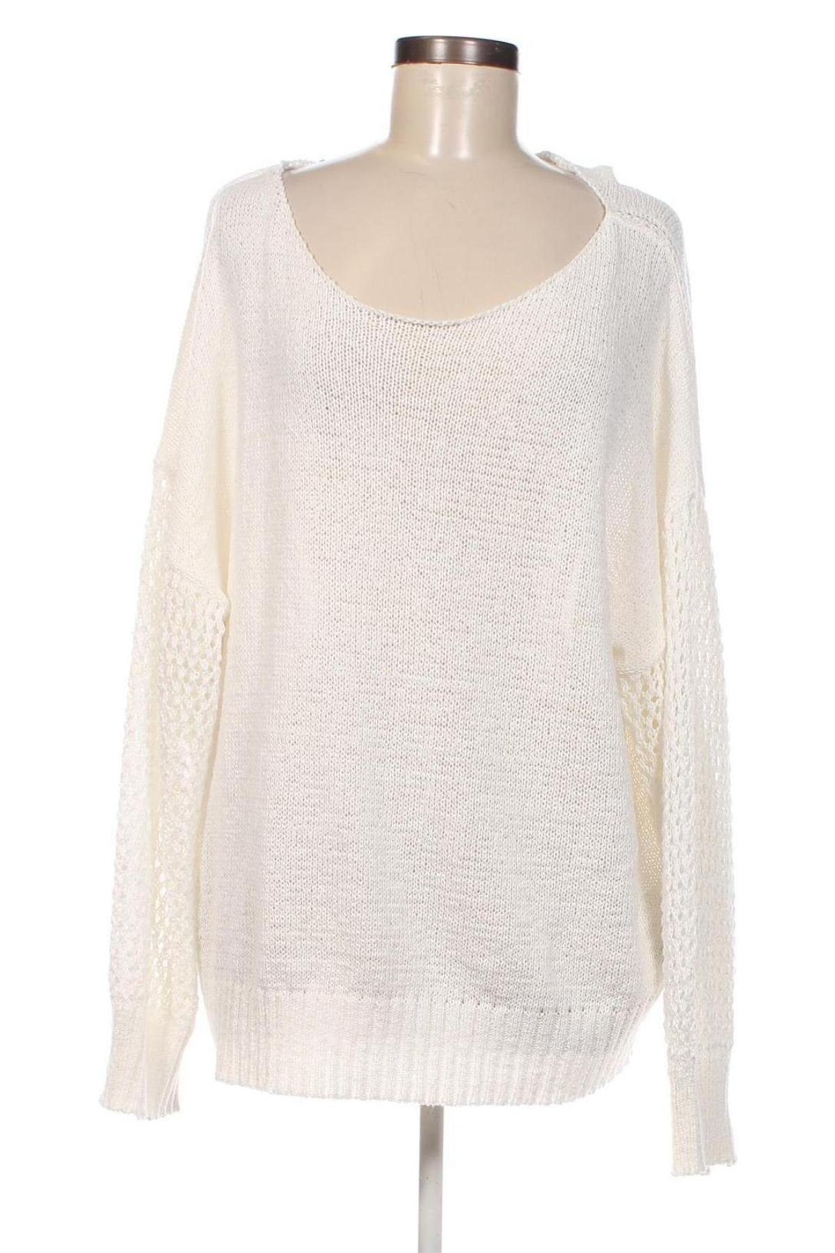 Γυναικείο πουλόβερ Esprit, Μέγεθος XXL, Χρώμα Λευκό, Τιμή 44,85 €