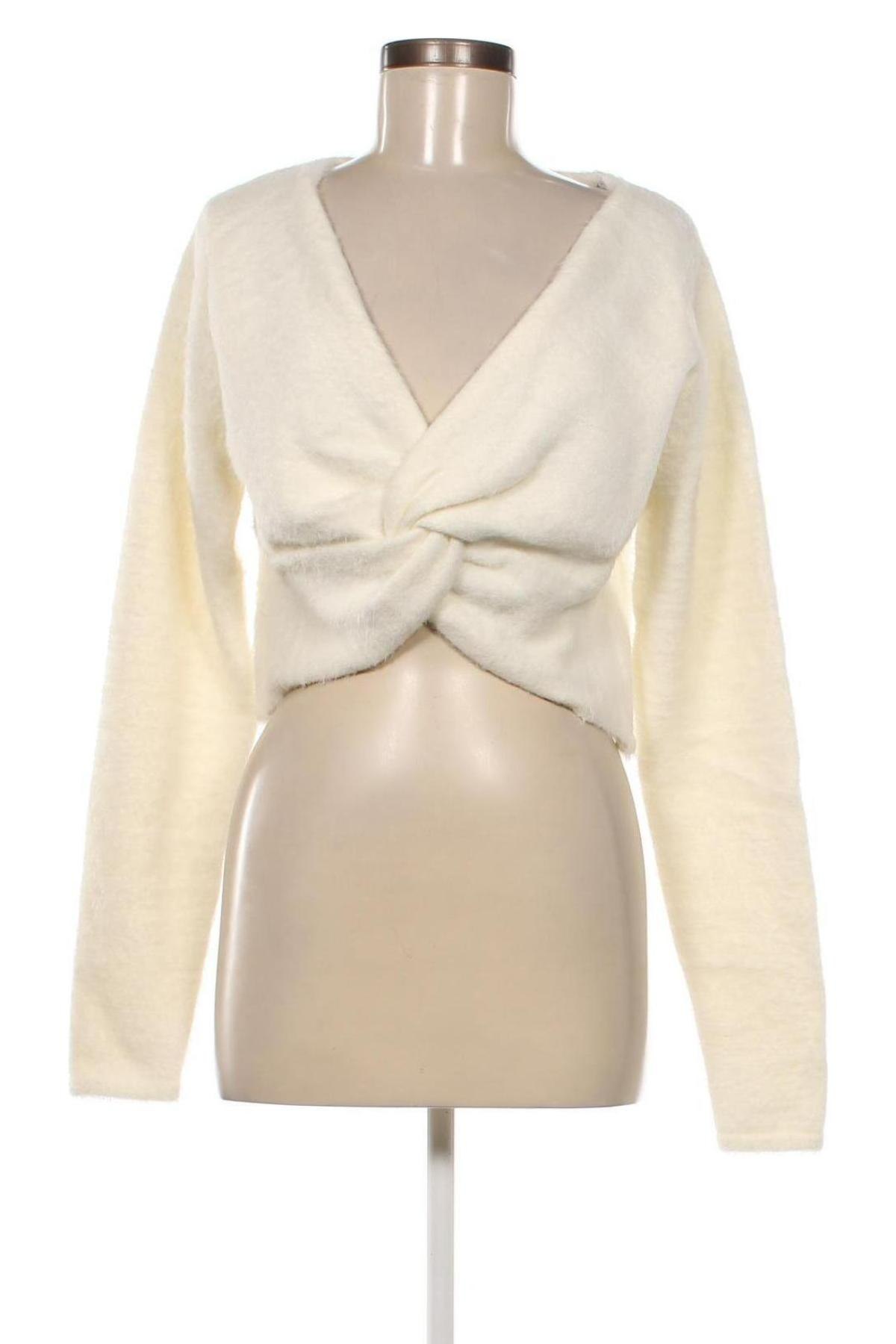 Γυναικείο πουλόβερ Even&Odd, Μέγεθος XXL, Χρώμα Εκρού, Τιμή 14,23 €