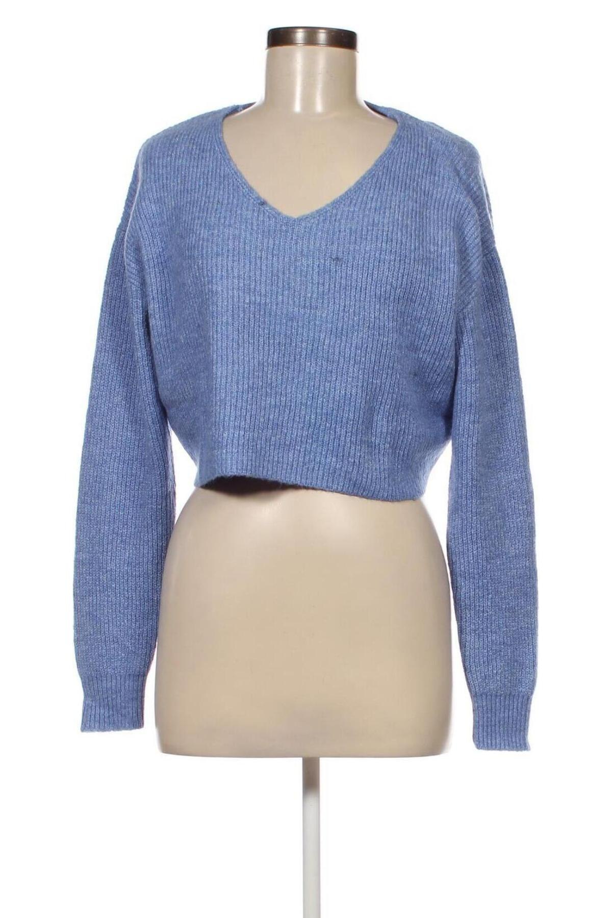 Дамски пуловер Even&Odd, Размер S, Цвят Син, Цена 22,08 лв.