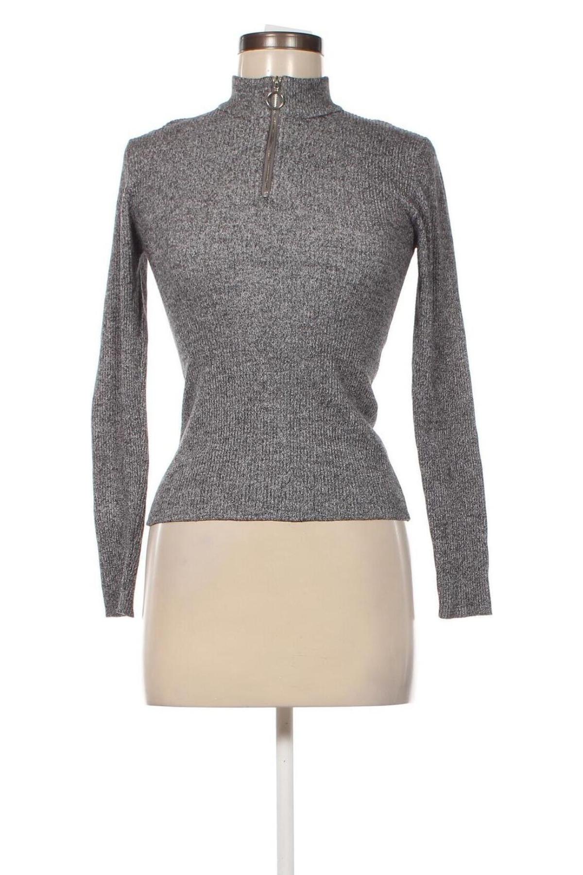 Γυναικείο πουλόβερ Fb Sister, Μέγεθος M, Χρώμα Γκρί, Τιμή 5,38 €
