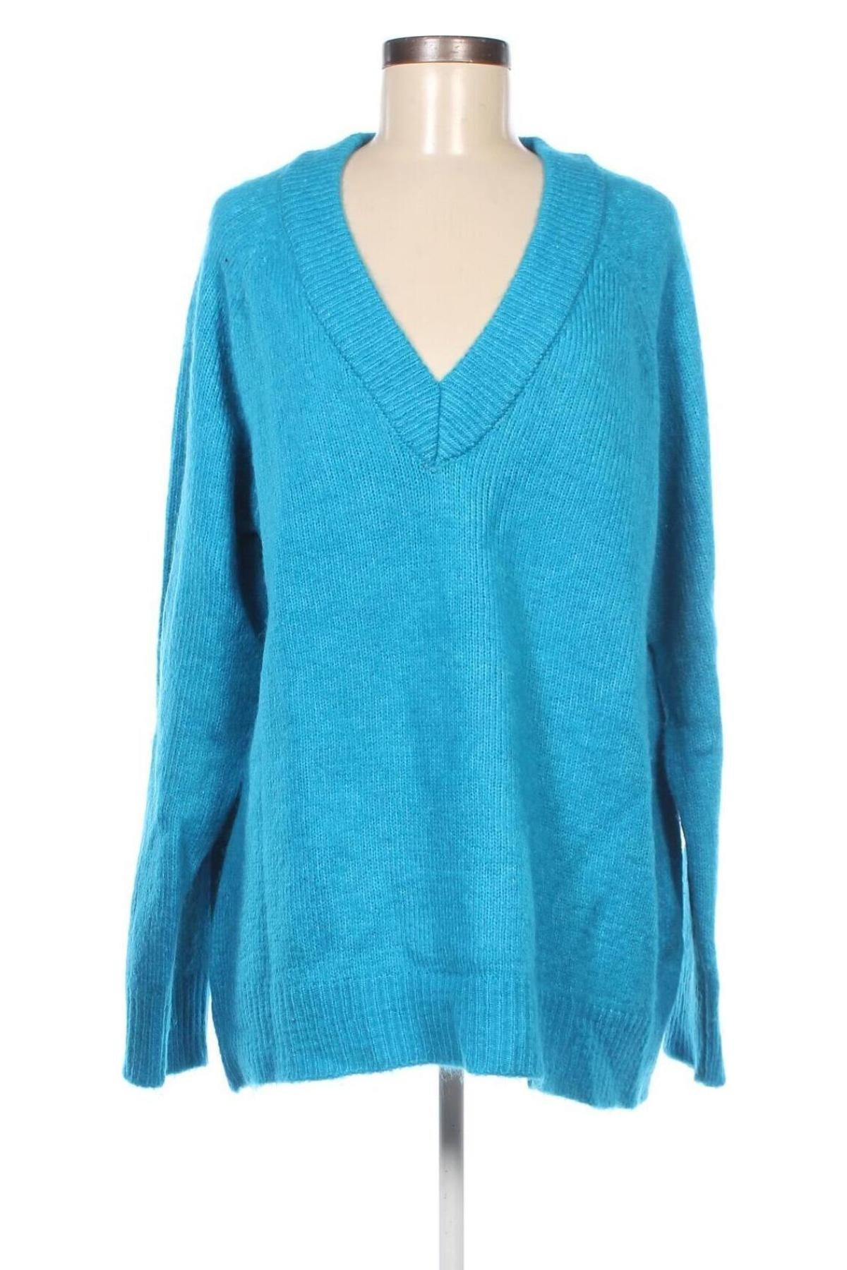 Дамски пуловер Fb Sister, Размер L, Цвят Син, Цена 6,09 лв.