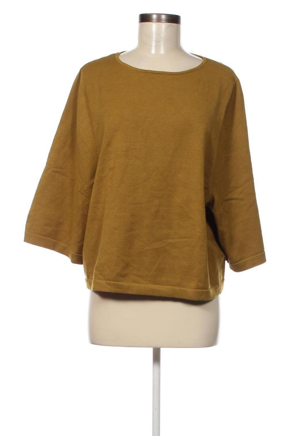 Дамски пуловер Gerry Weber, Размер XL, Цвят Жълт, Цена 44,00 лв.