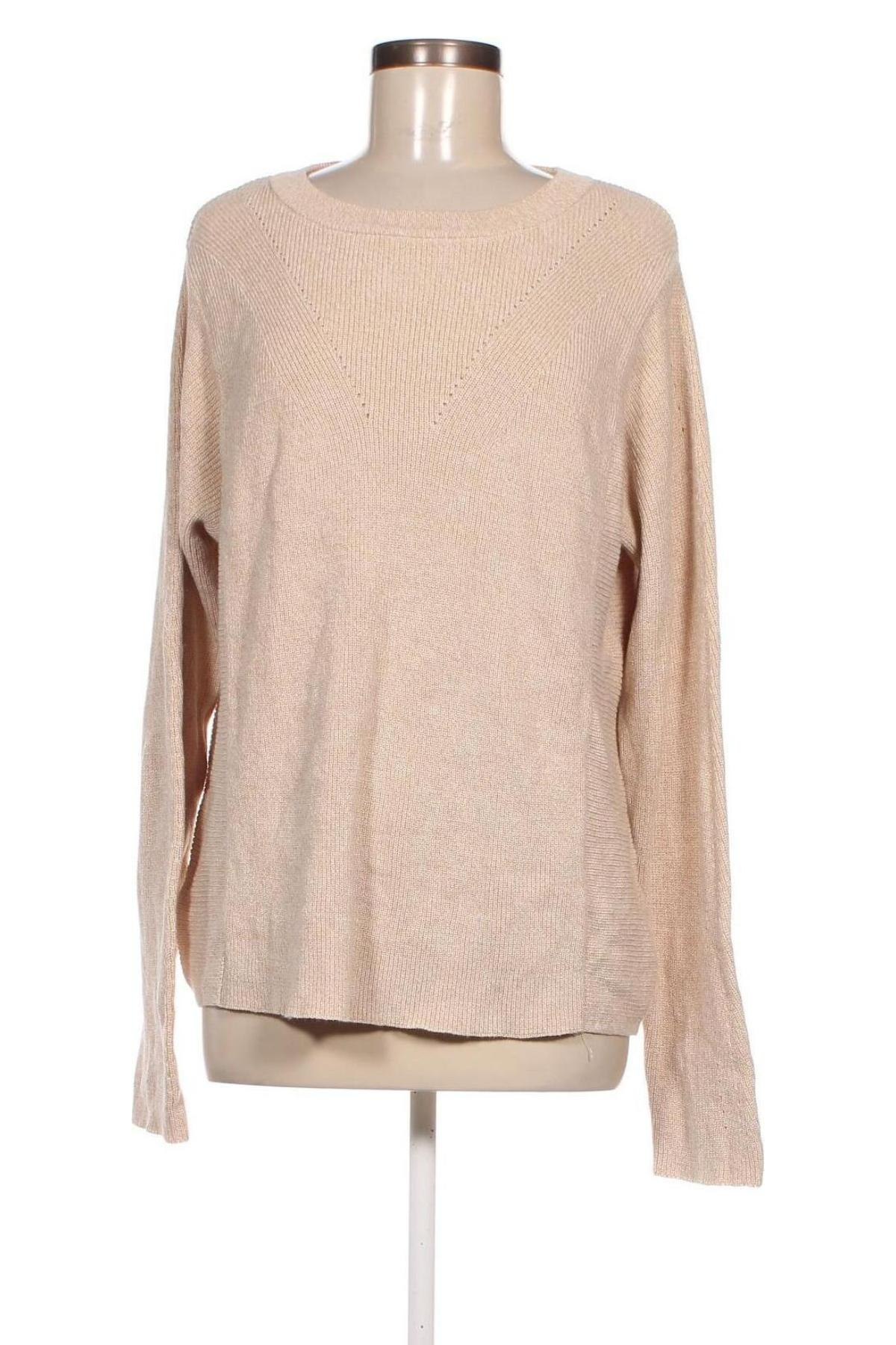 Дамски пуловер Gina Benotti, Размер M, Цвят Бежов, Цена 6,67 лв.