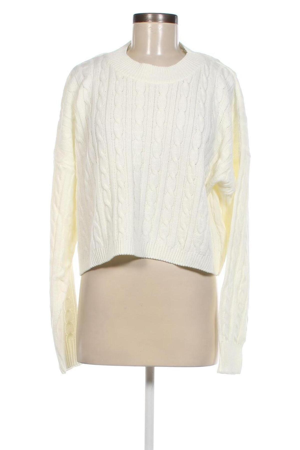 Дамски пуловер Glamorous, Размер XL, Цвят Бял, Цена 15,66 лв.