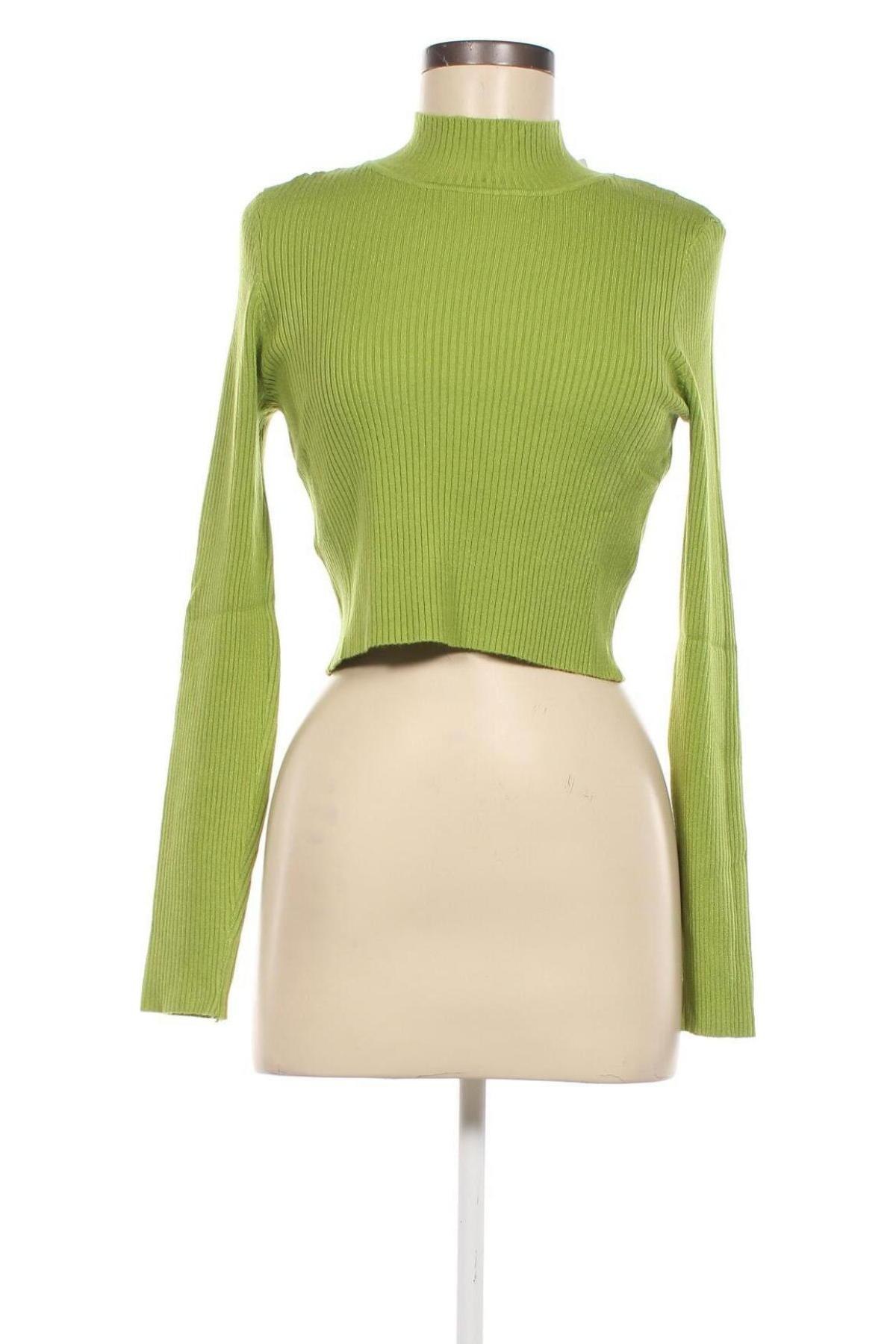 Γυναικείο πουλόβερ Glamorous, Μέγεθος XL, Χρώμα Πράσινο, Τιμή 7,62 €