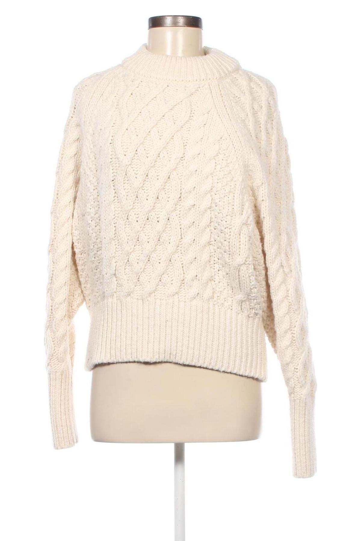 Γυναικείο πουλόβερ H&M, Μέγεθος M, Χρώμα Εκρού, Τιμή 3,71 €