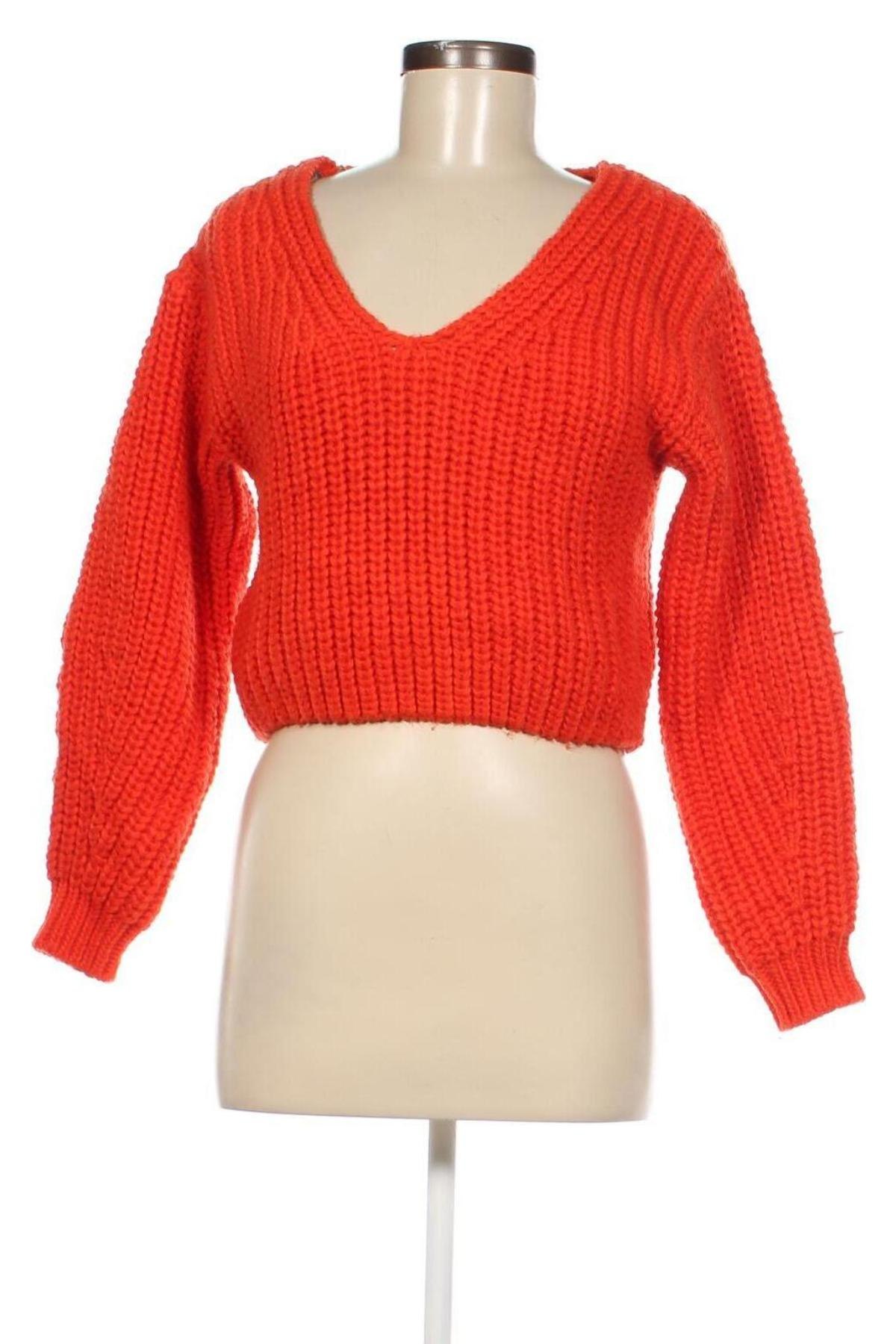 Damenpullover H&M, Größe XS, Farbe Orange, Preis 4,15 €