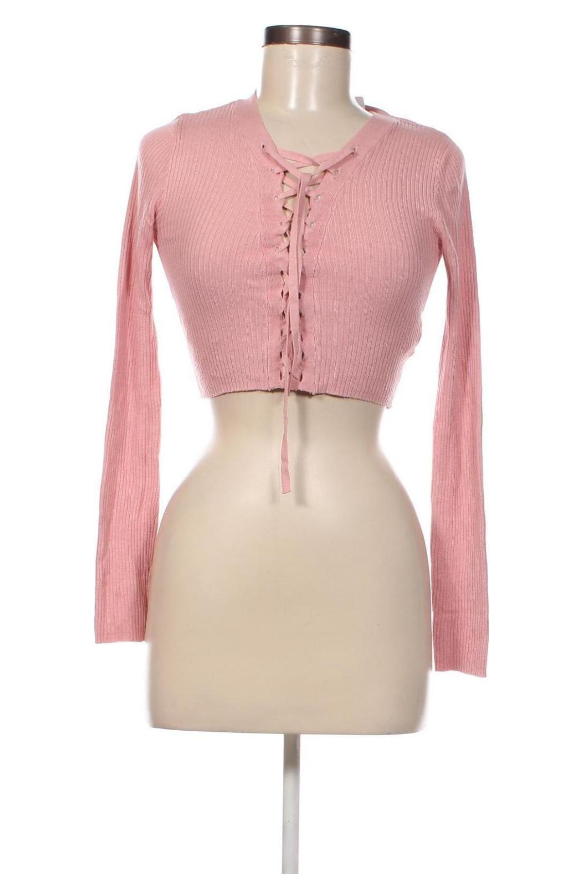 Γυναικείο πουλόβερ H&M Divided, Μέγεθος XS, Χρώμα Ρόζ , Τιμή 3,77 €