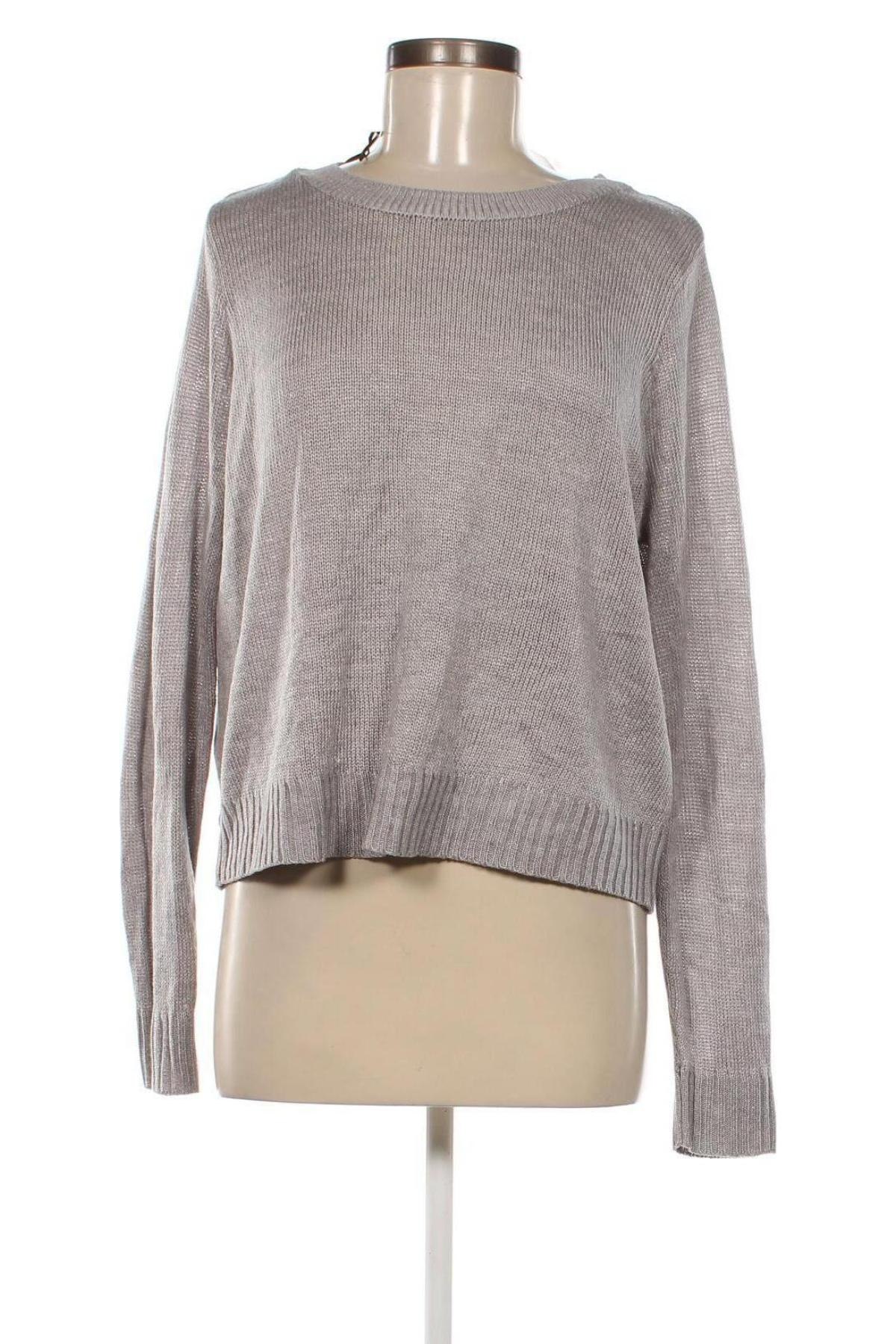 Дамски пуловер H&M Divided, Размер M, Цвят Сив, Цена 20,31 лв.