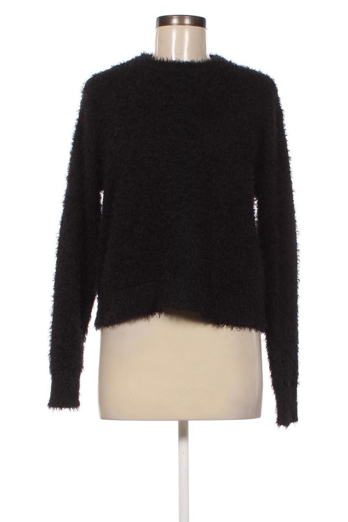 Дамски пуловер H&M Divided, Размер S, Цвят Черен, Цена 9,86 лв.