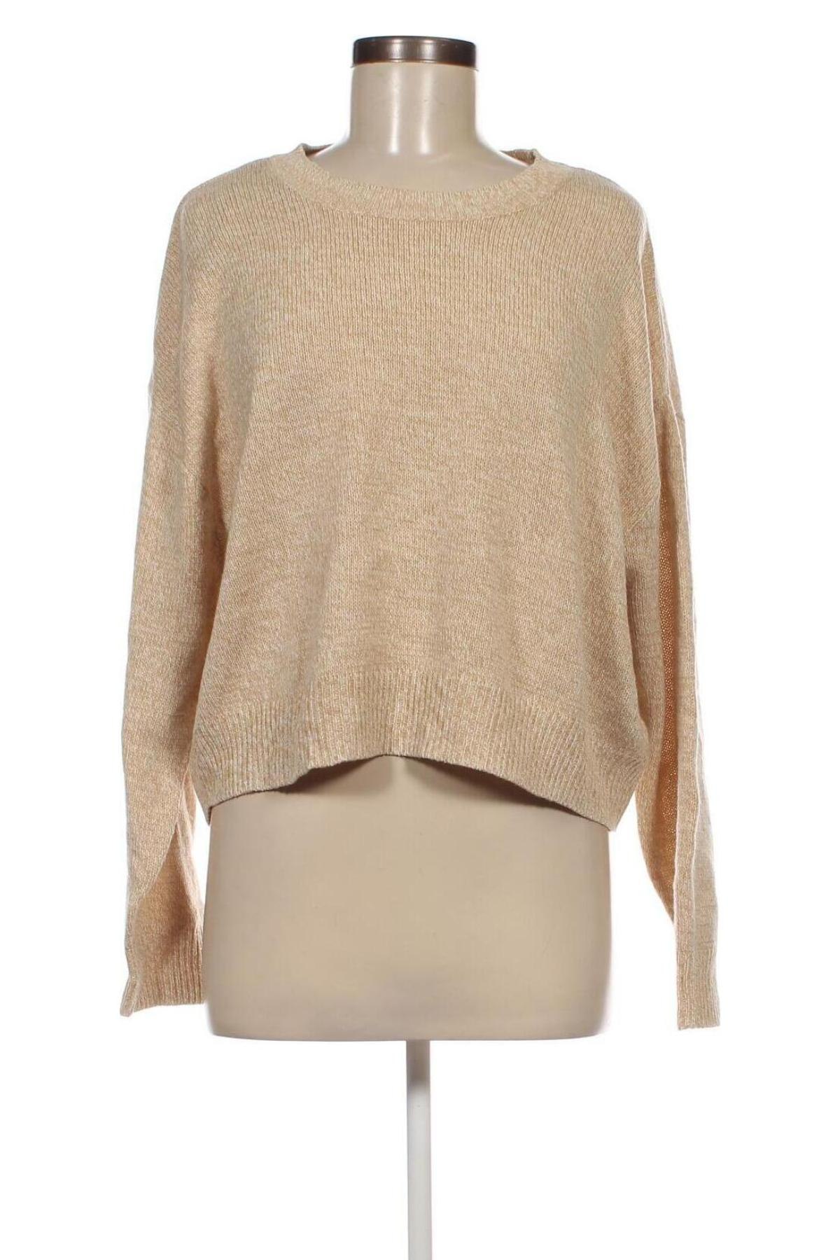Γυναικείο πουλόβερ H&M Divided, Μέγεθος L, Χρώμα  Μπέζ, Τιμή 4,84 €