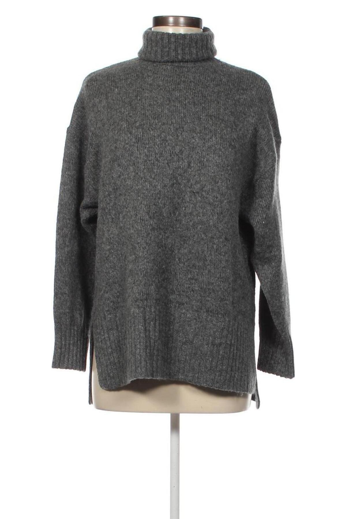 Дамски пуловер H&M L.O.G.G., Размер S, Цвят Сив, Цена 7,25 лв.