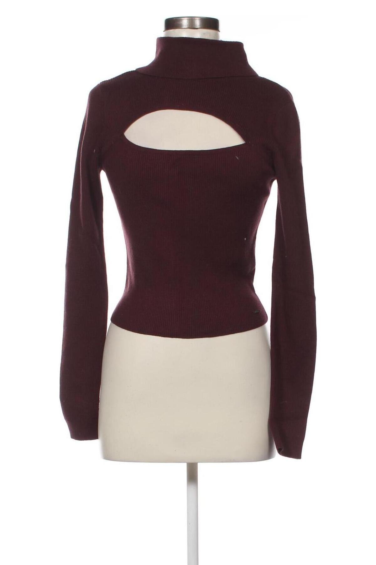 Дамски пуловер Hollister, Размер XL, Цвят Лилав, Цена 13,05 лв.