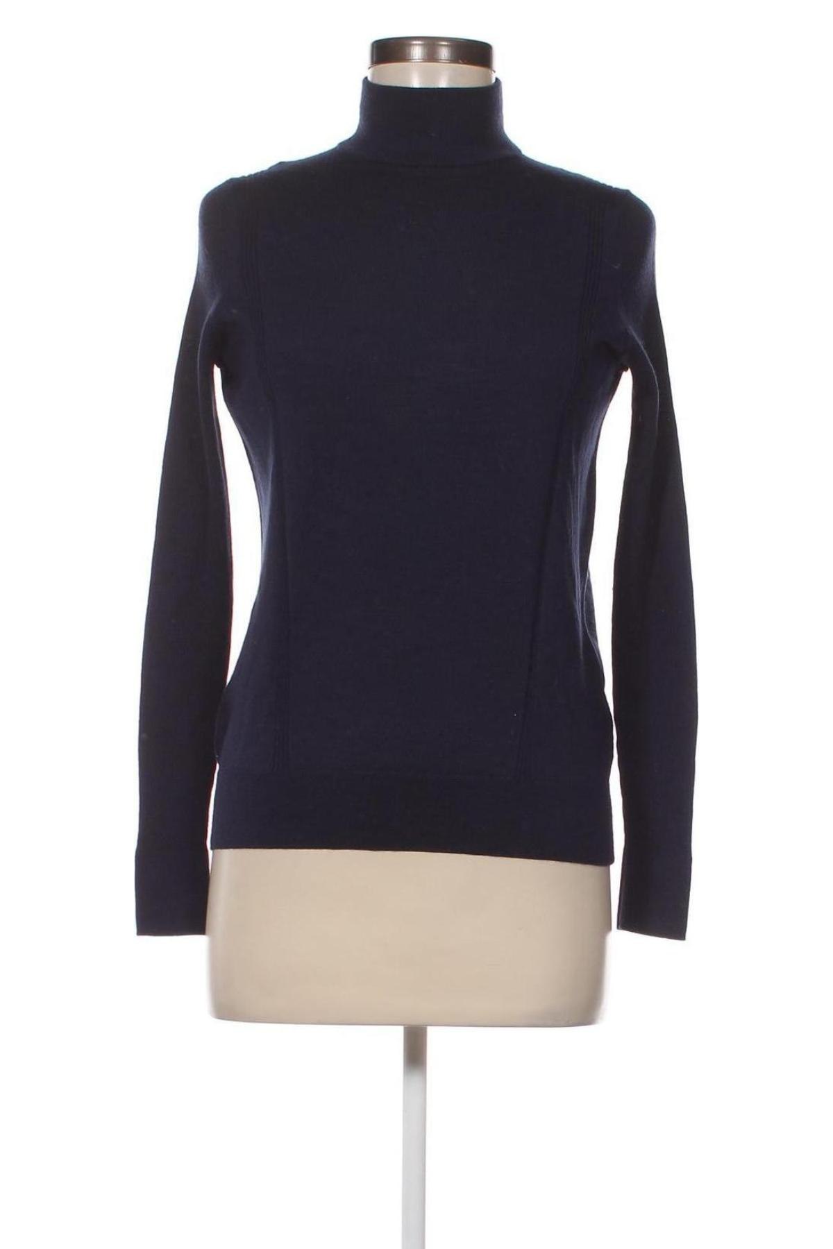 Дамски пуловер Hugo Boss, Размер XS, Цвят Син, Цена 117,00 лв.