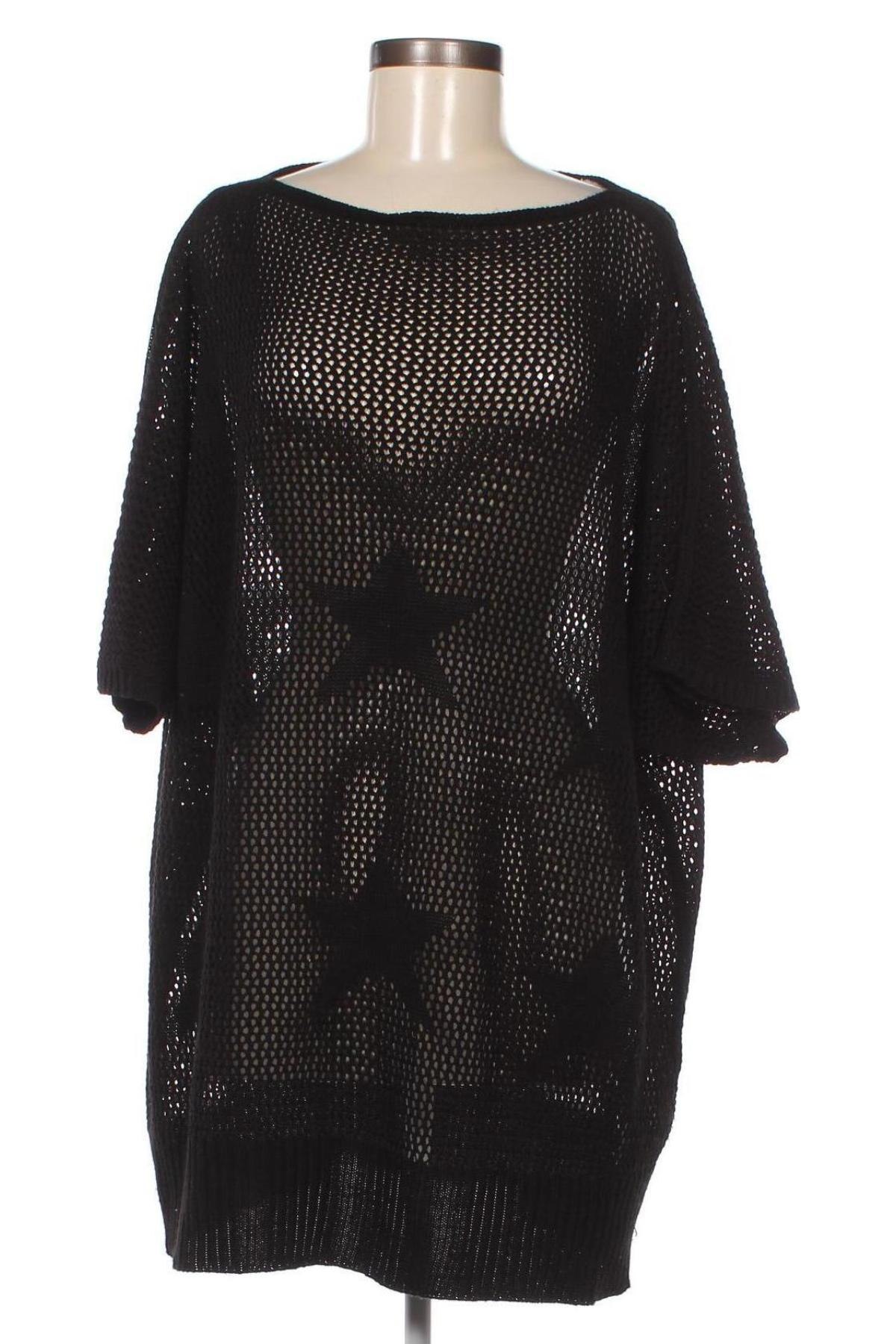 Pulover de femei Janina, Mărime 5XL, Culoare Negru, Preț 92,53 Lei