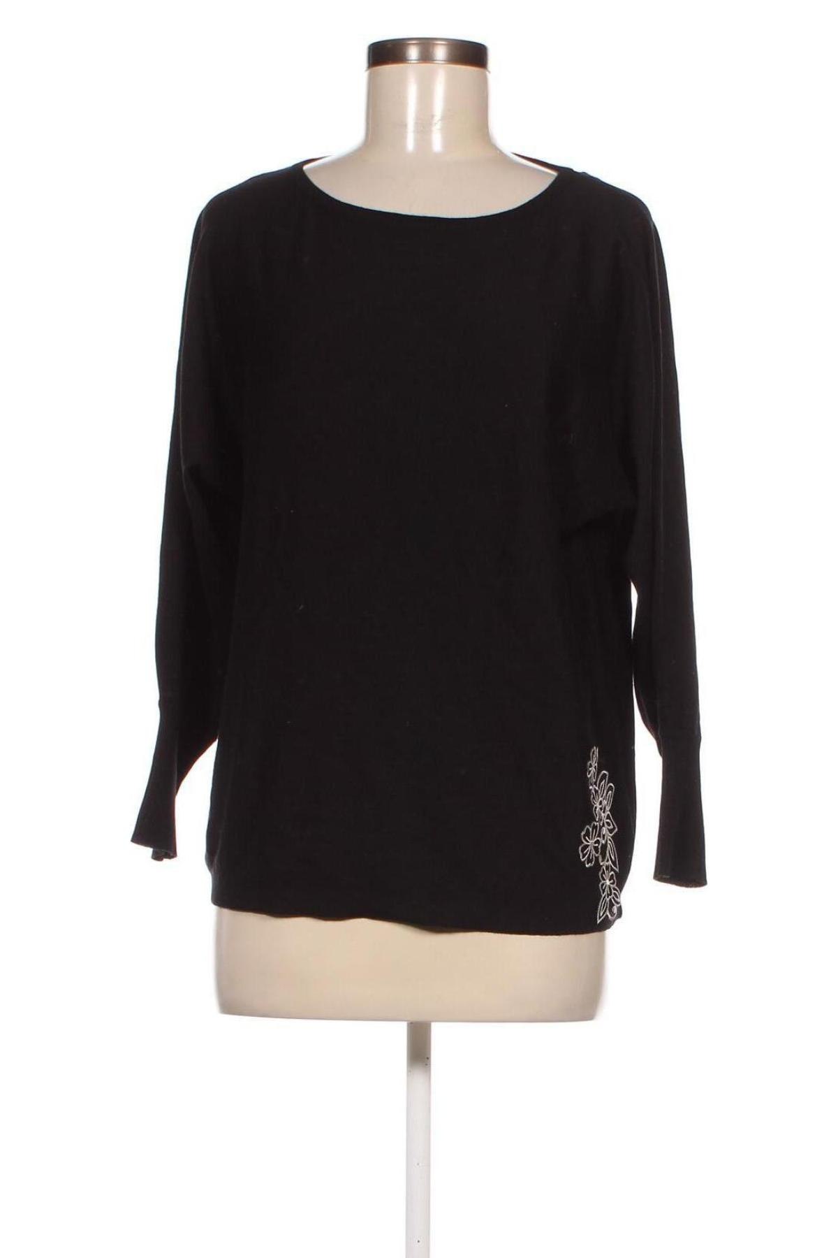 Дамски пуловер Janina, Размер XL, Цвят Черен, Цена 8,12 лв.