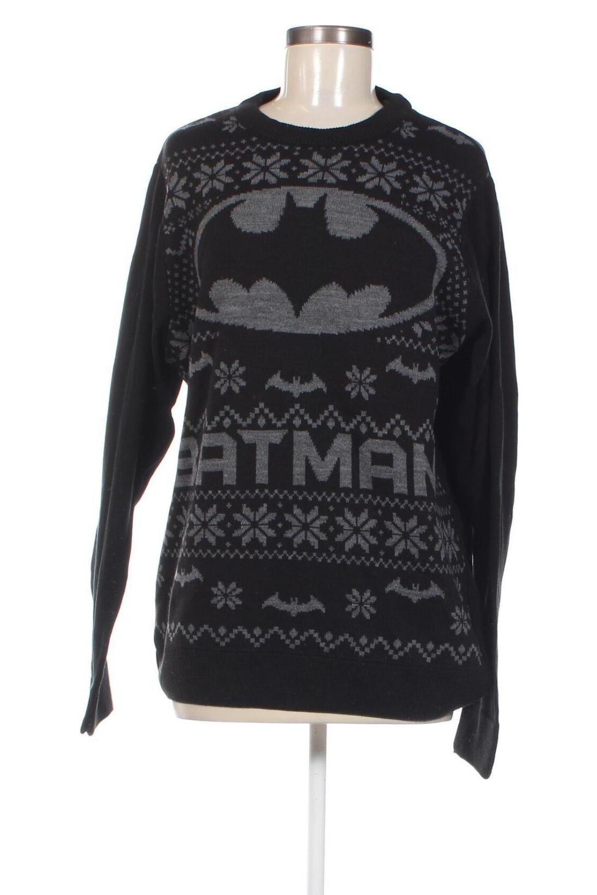 Дамски пуловер Justice League, Размер M, Цвят Черен, Цена 6,96 лв.