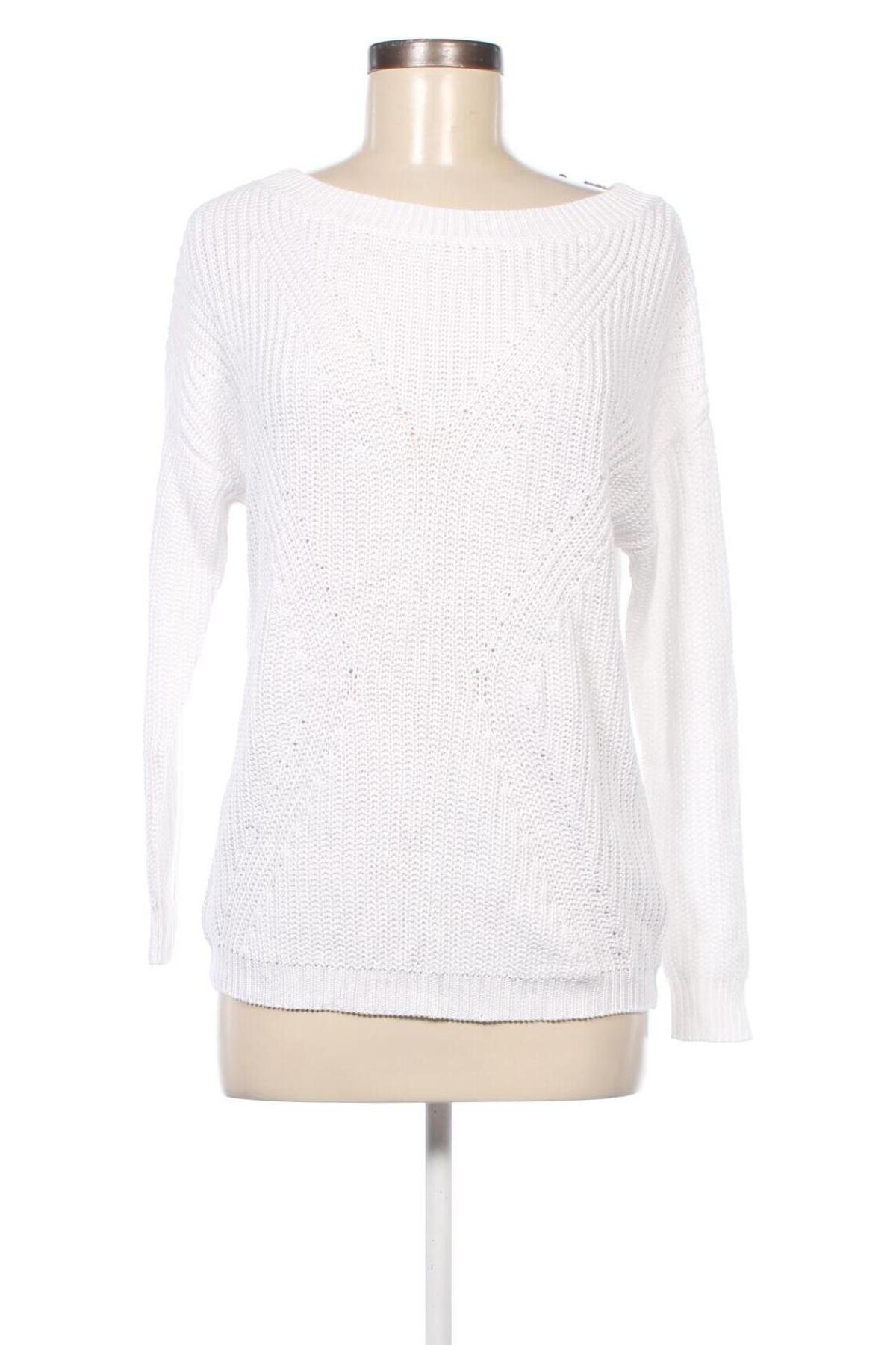 Γυναικείο πουλόβερ Lascana, Μέγεθος XXS, Χρώμα Λευκό, Τιμή 13,28 €