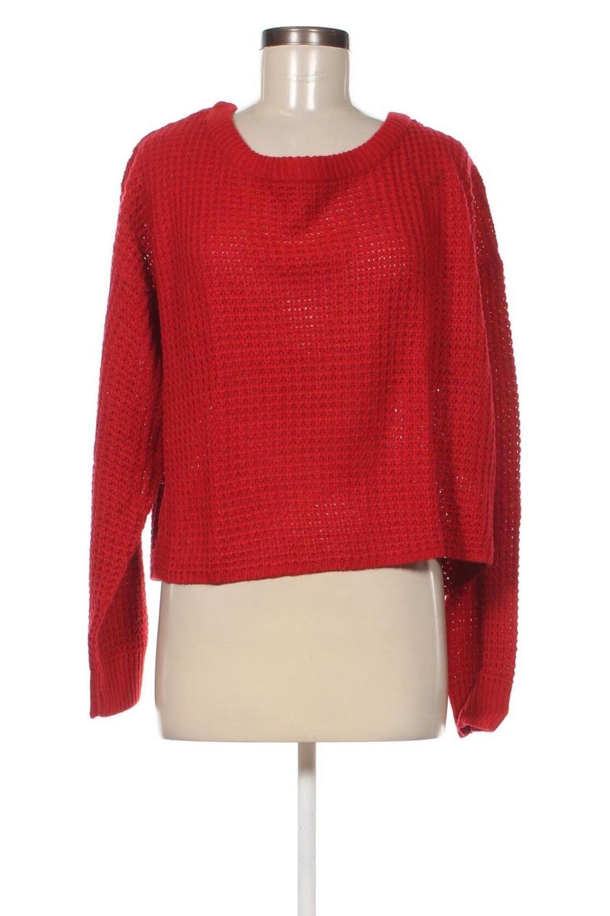 Pulover de femei Missguided, Mărime XL, Culoare Roșu, Preț 45,40 Lei