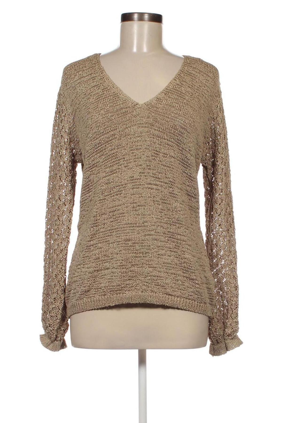 Γυναικείο πουλόβερ Ms Mode, Μέγεθος S, Χρώμα  Μπέζ, Τιμή 4,84 €