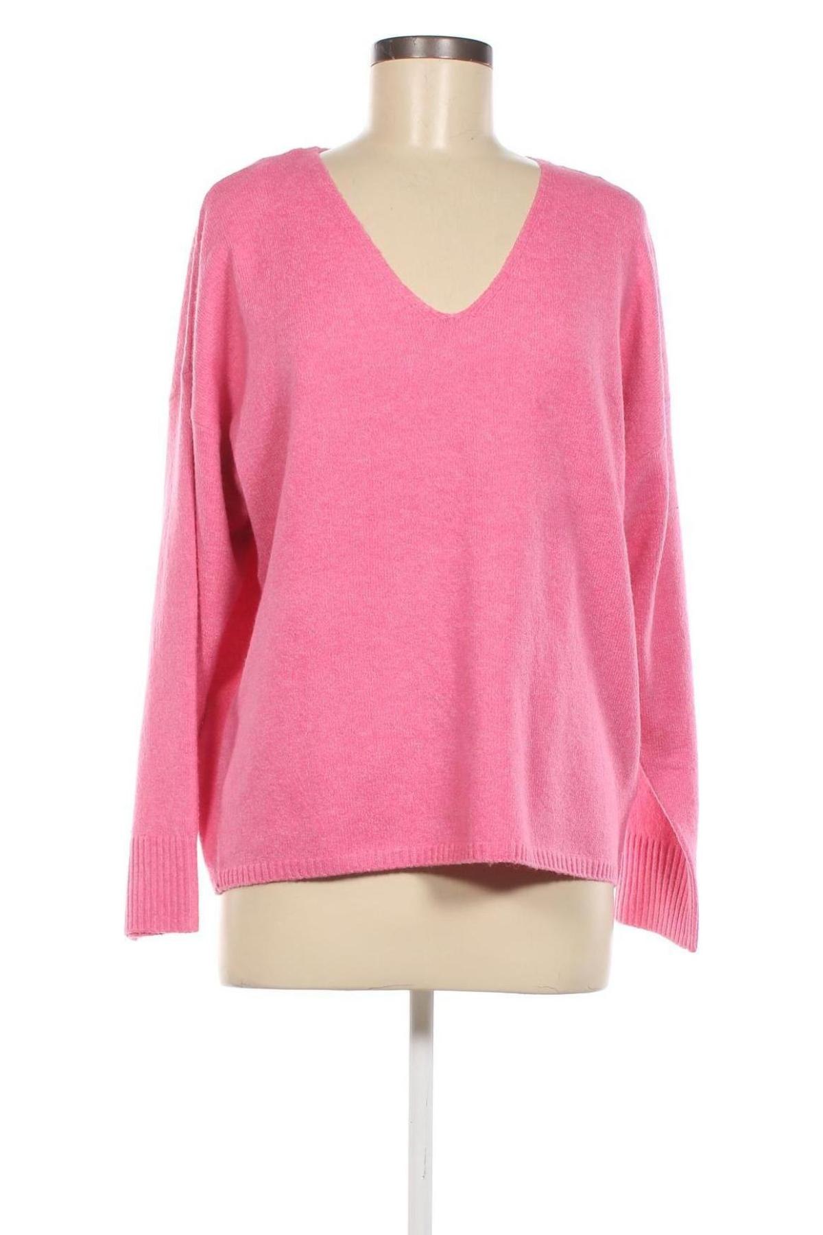 Дамски пуловер ONLY, Размер L, Цвят Розов, Цена 27,54 лв.