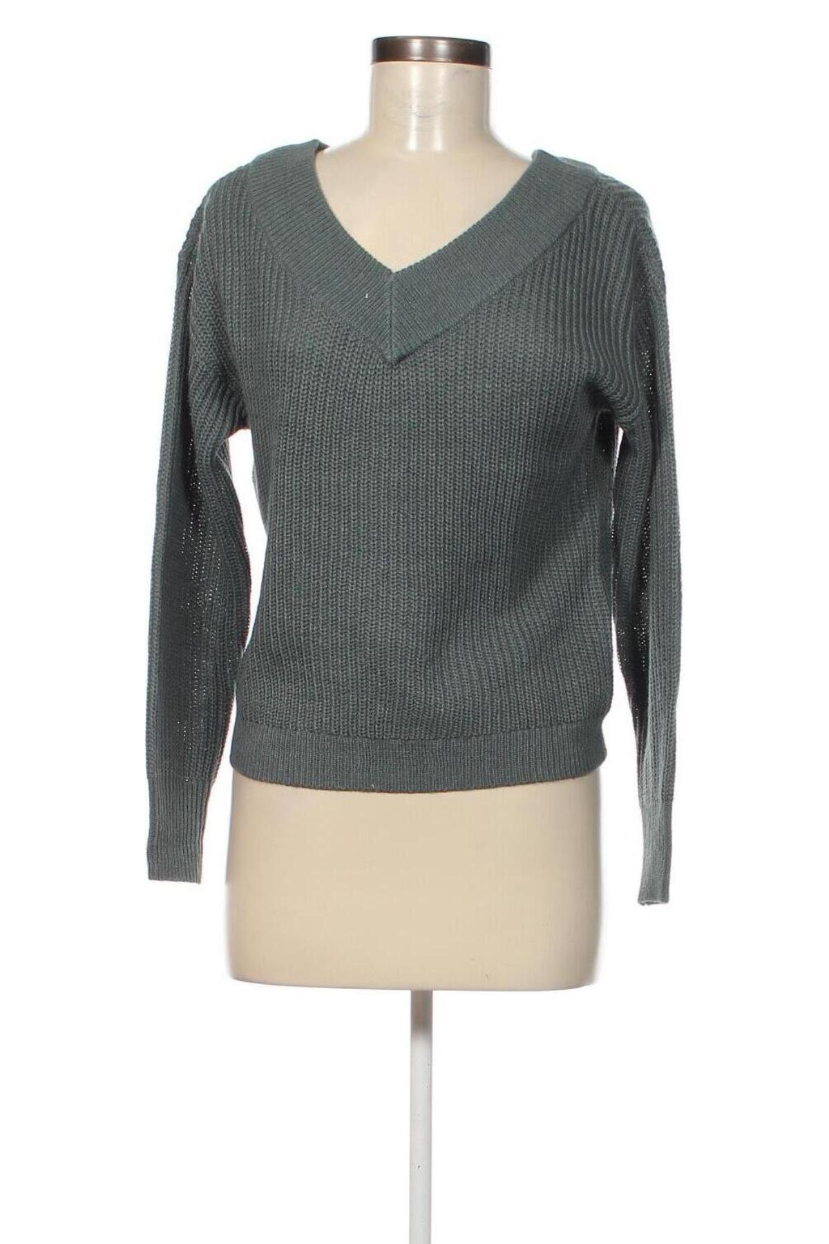 Дамски пуловер ONLY, Размер M, Цвят Зелен, Цена 16,20 лв.