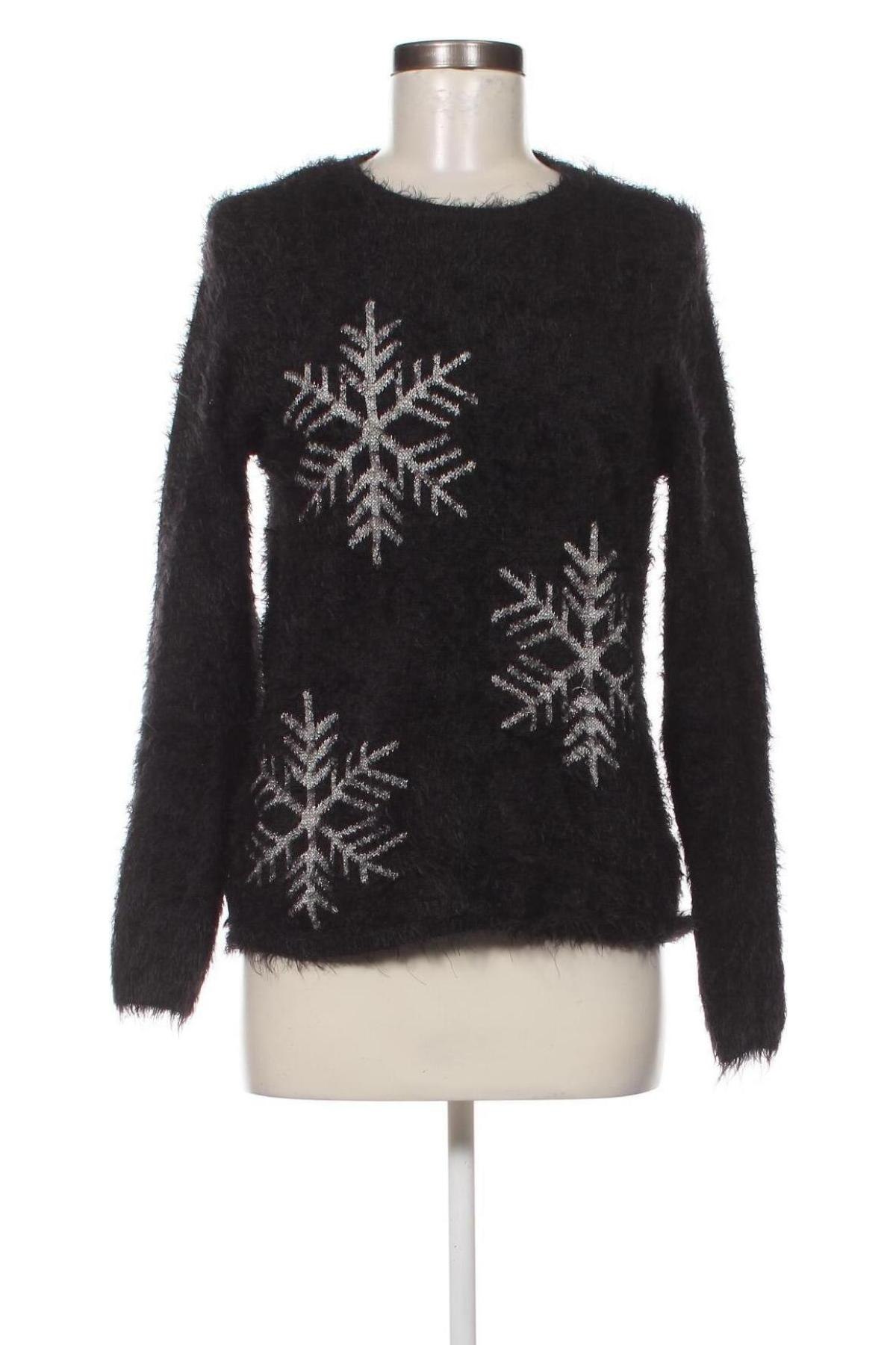 Дамски пуловер ONLY, Размер M, Цвят Черен, Цена 9,40 лв.