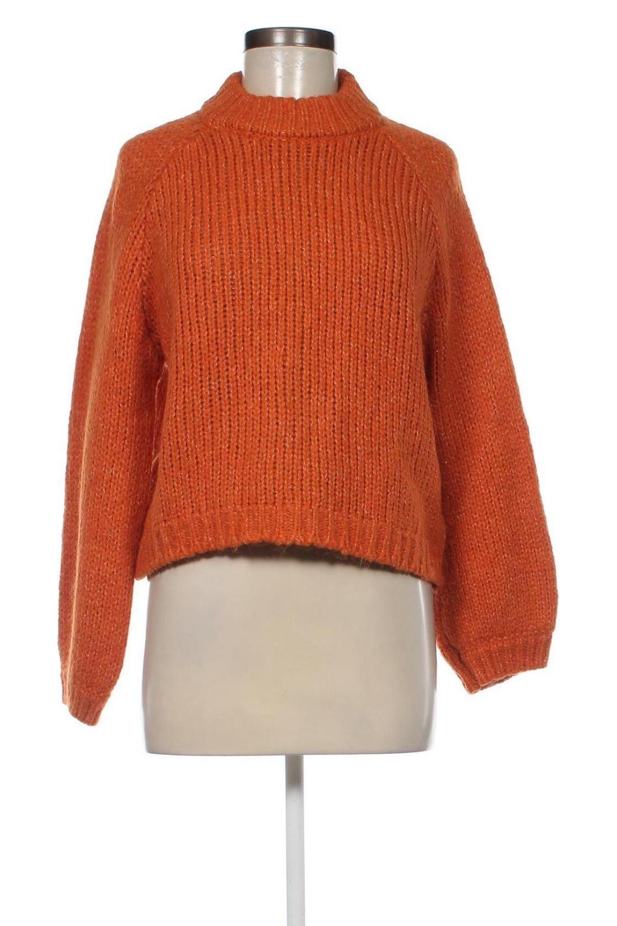 Damski sweter Object, Rozmiar M, Kolor Pomarańczowy, Cena 34,78 zł