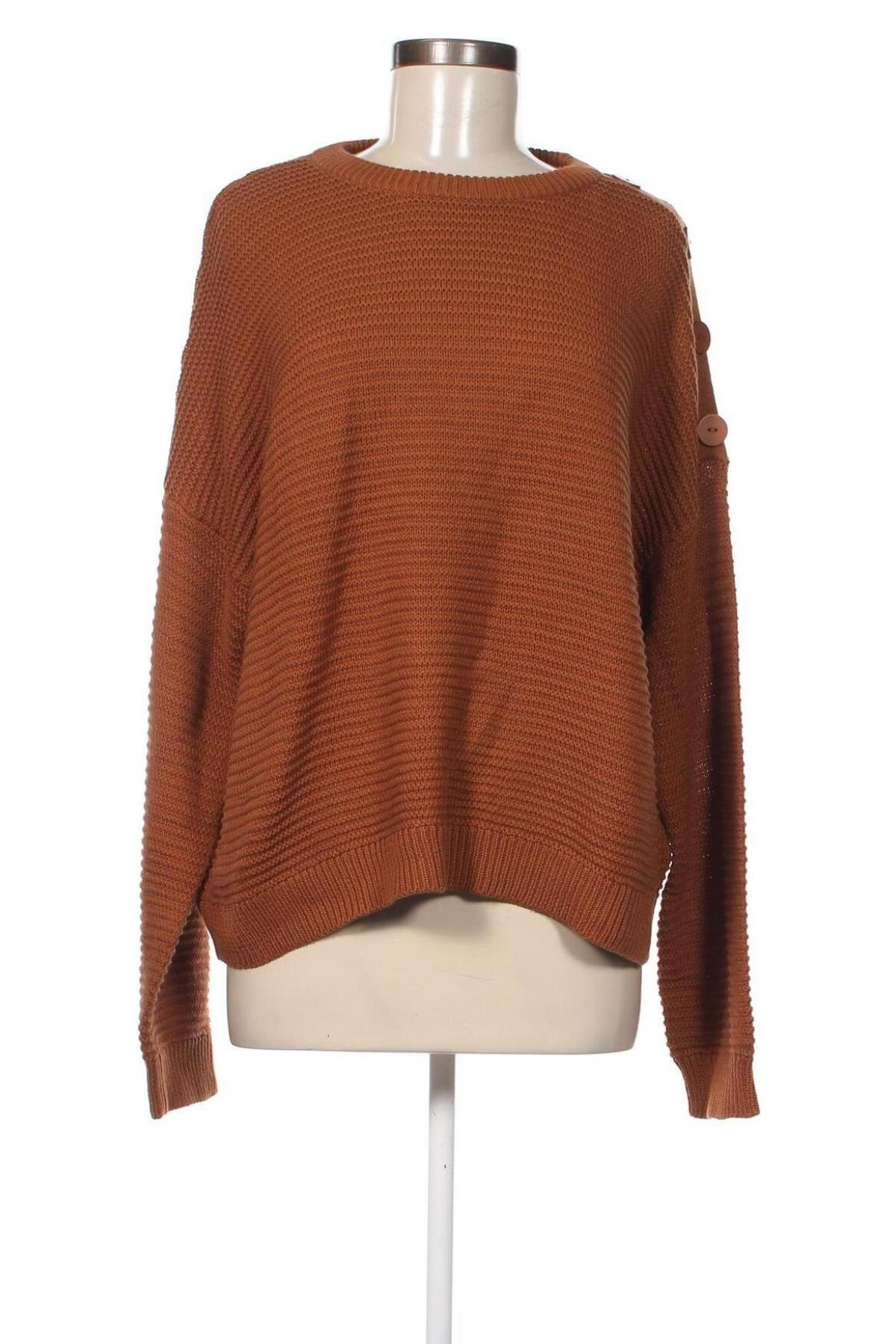 Γυναικείο πουλόβερ Oviesse, Μέγεθος XL, Χρώμα Καφέ, Τιμή 8,54 €