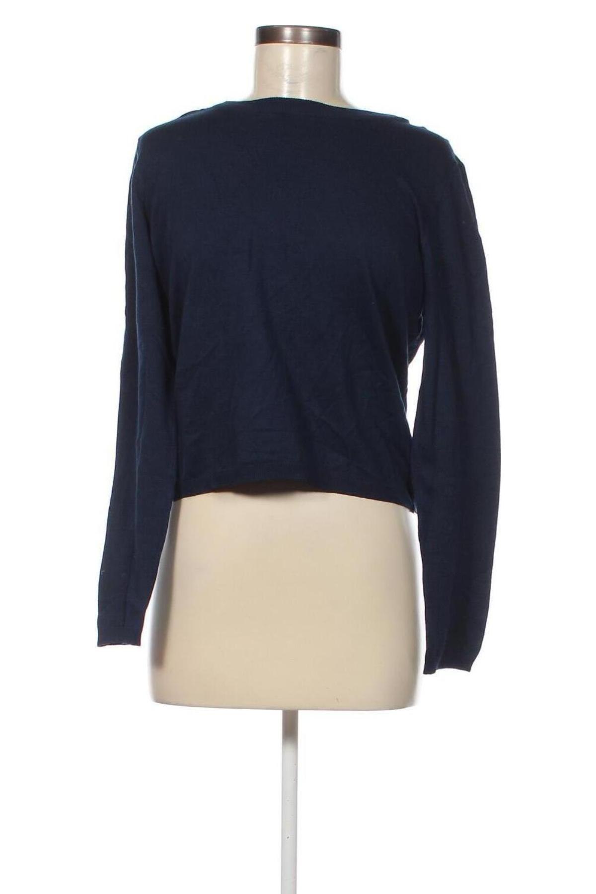 Дамски пуловер Oviesse, Размер L, Цвят Син, Цена 23,46 лв.