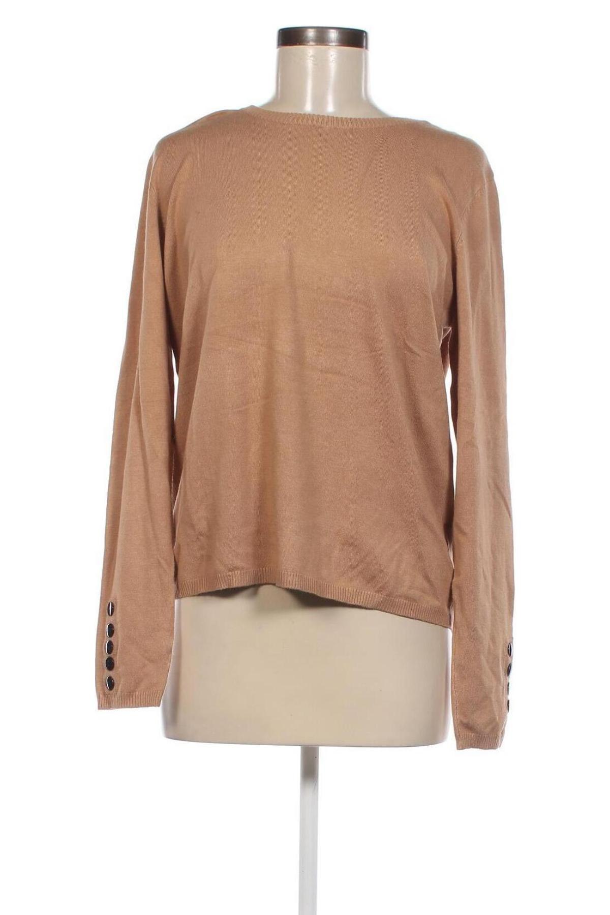 Γυναικείο πουλόβερ Oviesse, Μέγεθος XL, Χρώμα  Μπέζ, Τιμή 8,77 €
