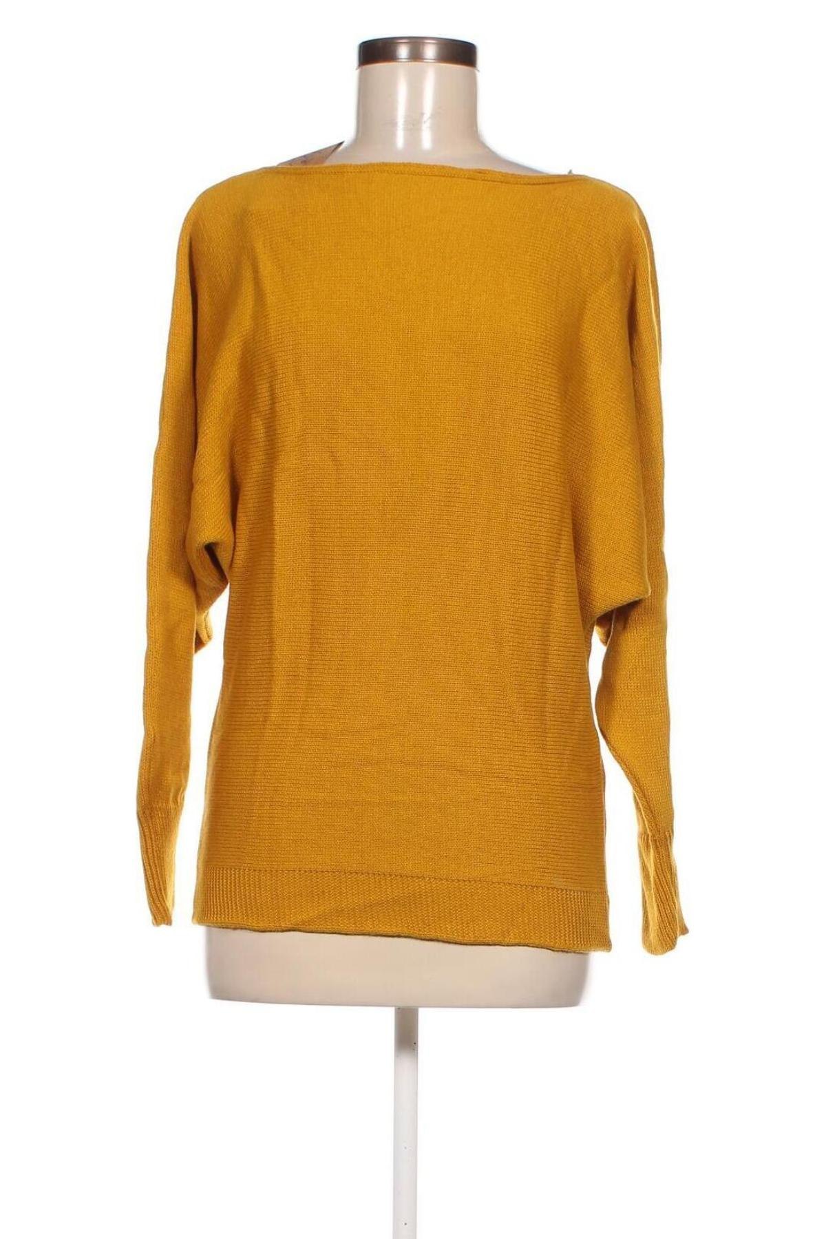 Дамски пуловер Peek & Beau, Размер M, Цвят Жълт, Цена 26,97 лв.