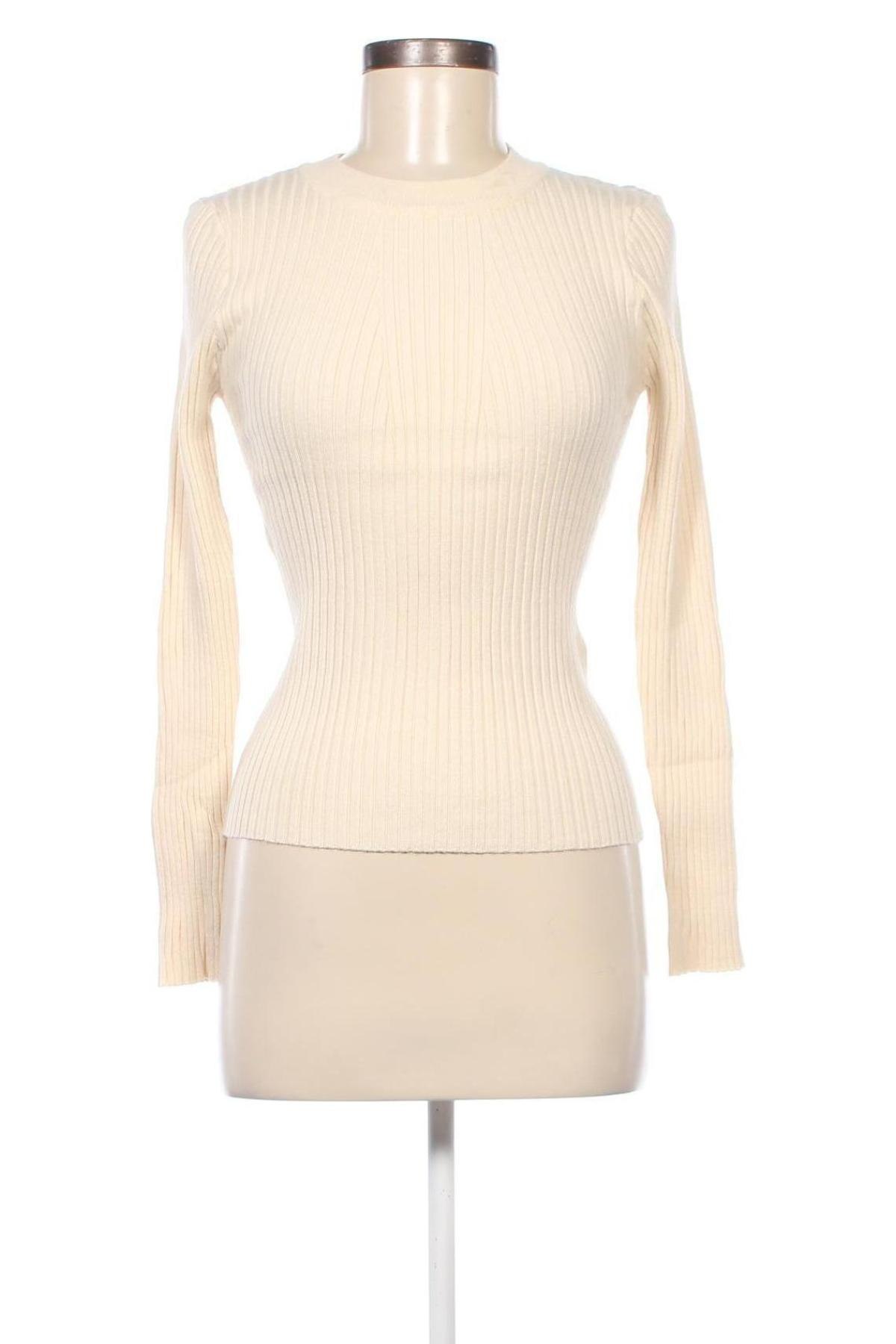 Дамски пуловер Pieces, Размер XL, Цвят Екрю, Цена 17,82 лв.