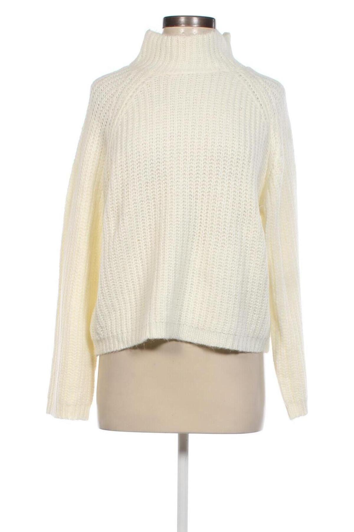 Γυναικείο πουλόβερ Pieces, Μέγεθος S, Χρώμα Λευκό, Τιμή 9,47 €