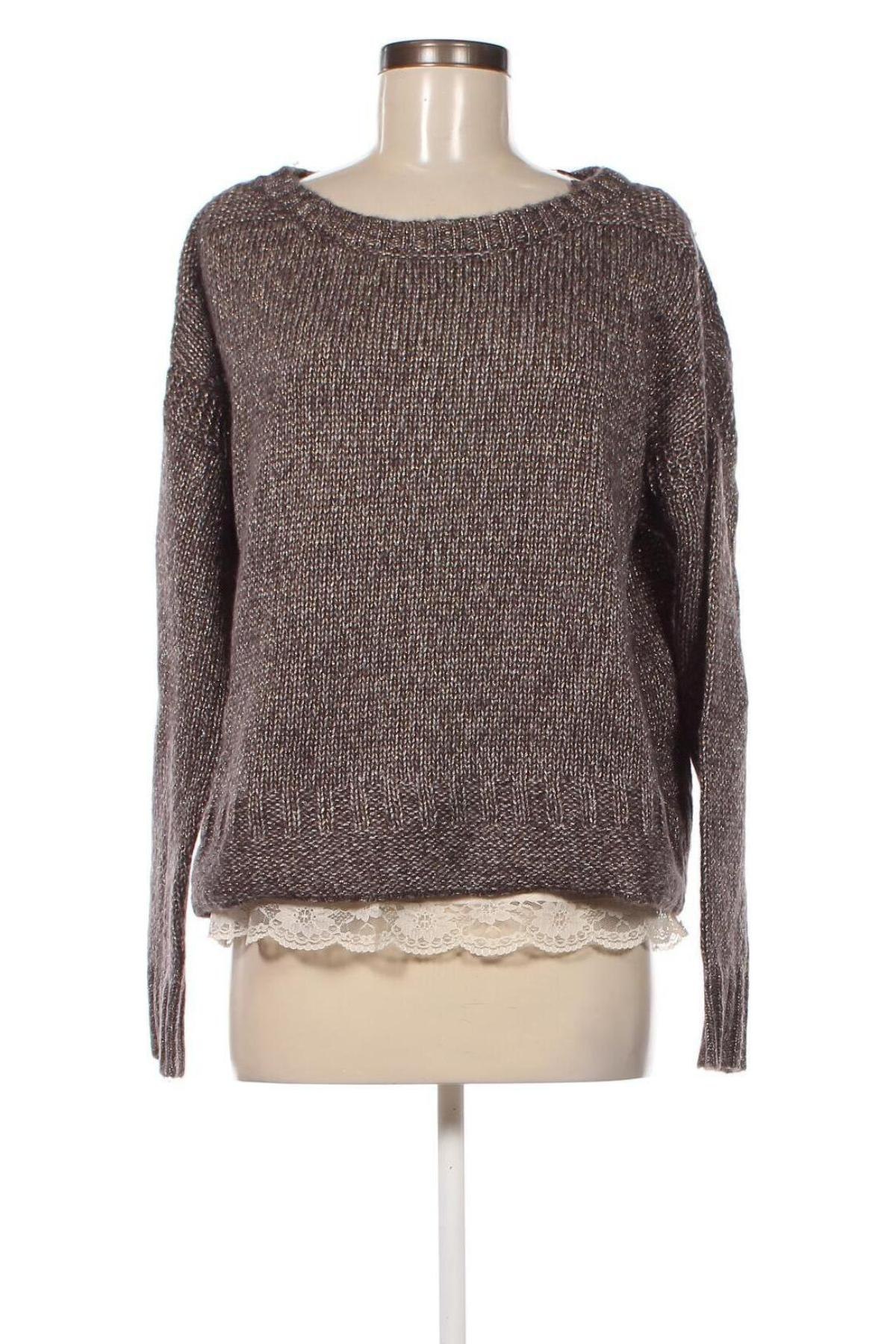 Дамски пуловер Pinko, Размер S, Цвят Сив, Цена 281,00 лв.