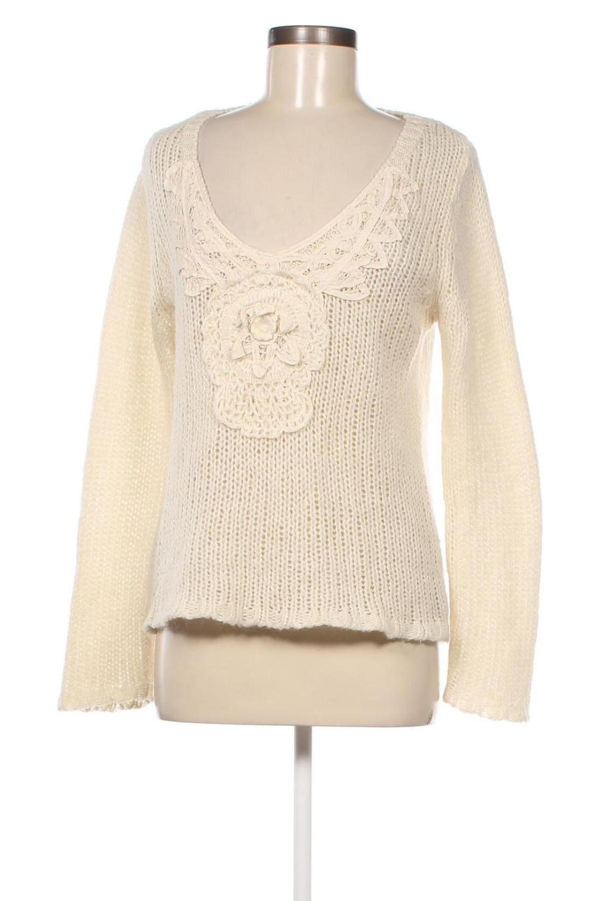 Γυναικείο πουλόβερ Promod, Μέγεθος M, Χρώμα Εκρού, Τιμή 4,84 €
