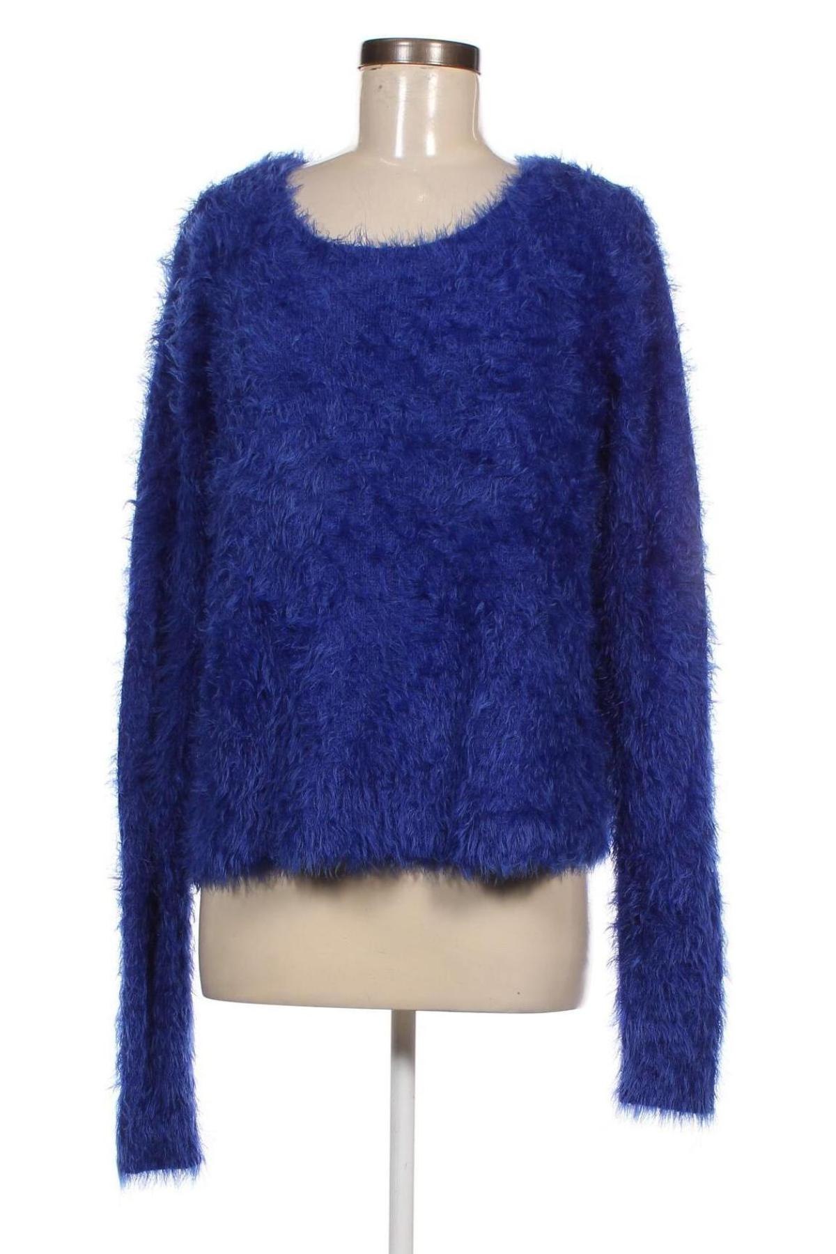 Дамски пуловер Rainbow, Размер XL, Цвят Син, Цена 5,51 лв.