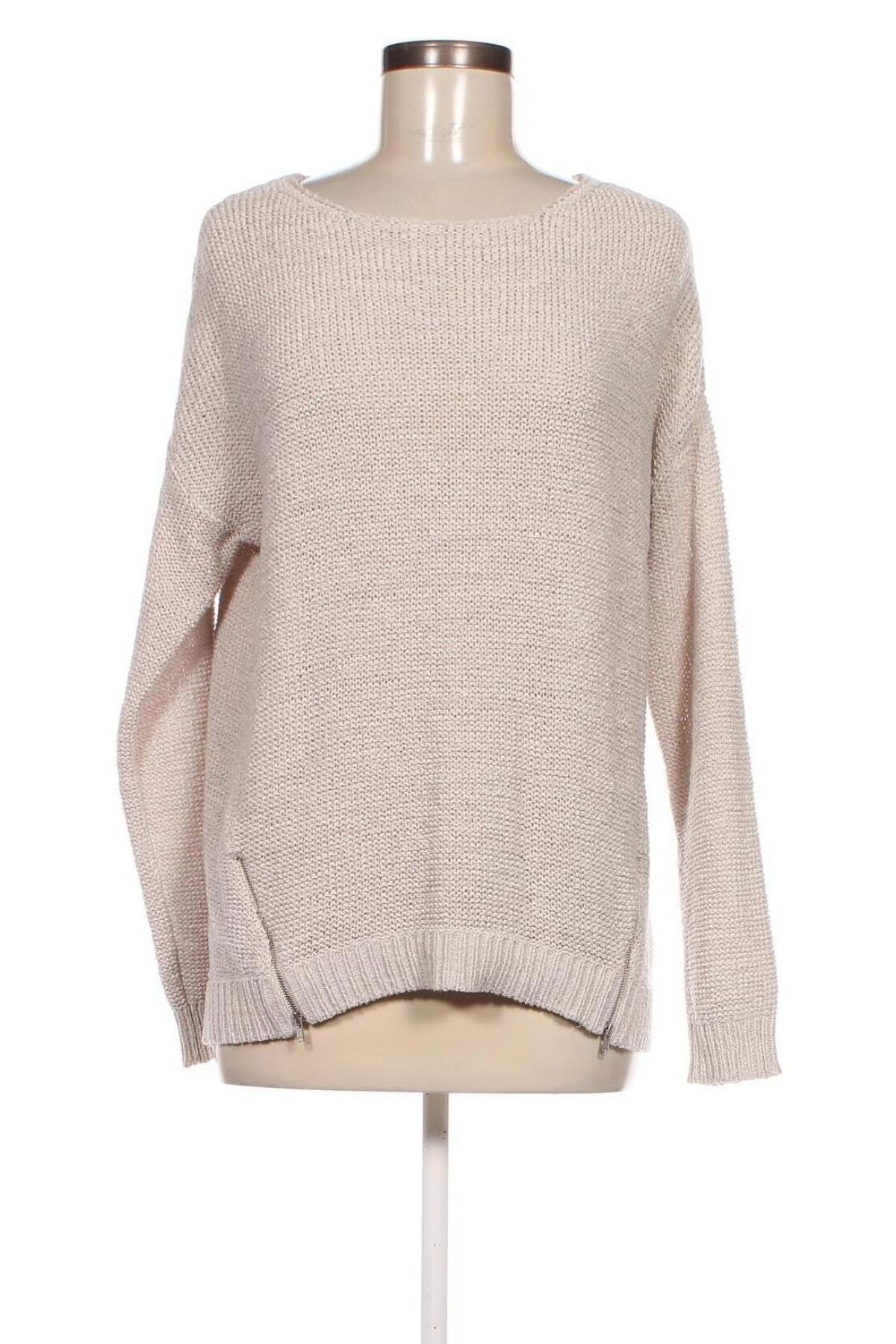Дамски пуловер S.Oliver, Размер M, Цвят Бежов, Цена 14,08 лв.