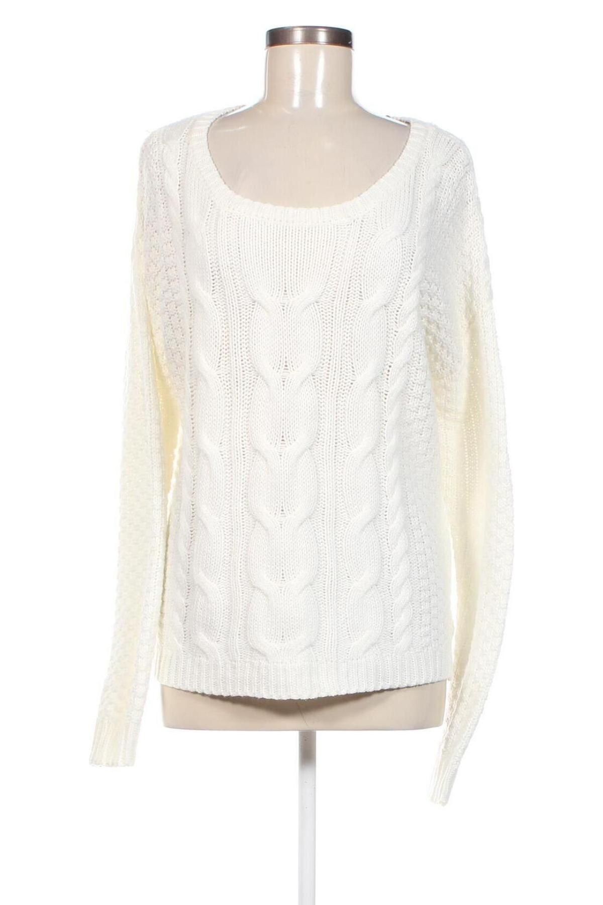 Γυναικείο πουλόβερ So, Μέγεθος XL, Χρώμα Λευκό, Τιμή 10,70 €