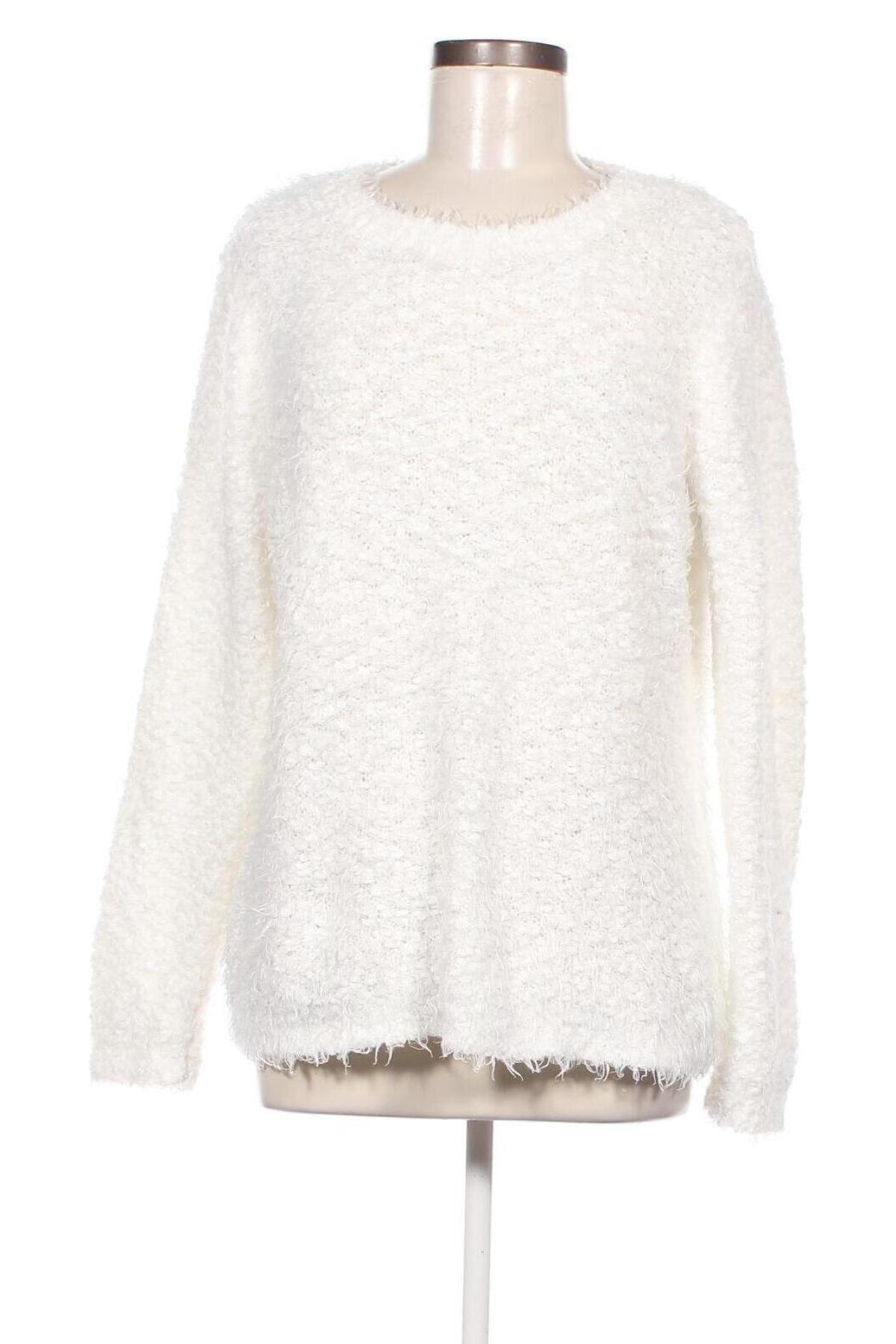 Дамски пуловер Sure, Размер XXL, Цвят Бял, Цена 10,15 лв.