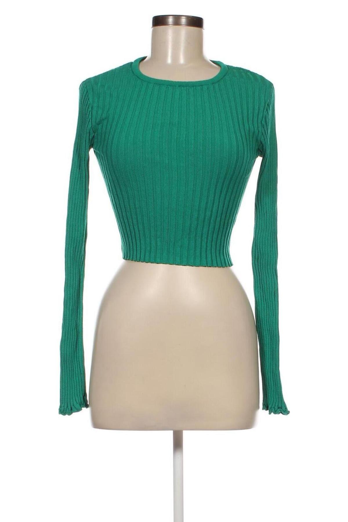 Дамски пуловер Tezenis, Размер S, Цвят Зелен, Цена 6,09 лв.