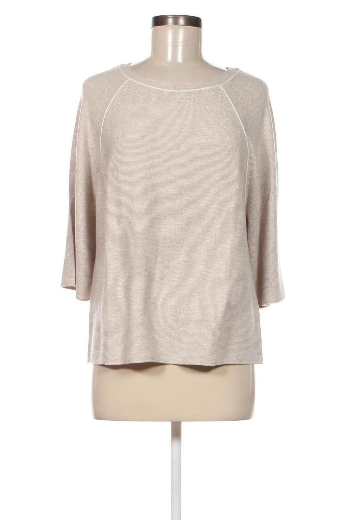 Γυναικείο πουλόβερ Tom Tailor, Μέγεθος S, Χρώμα Εκρού, Τιμή 13,46 €
