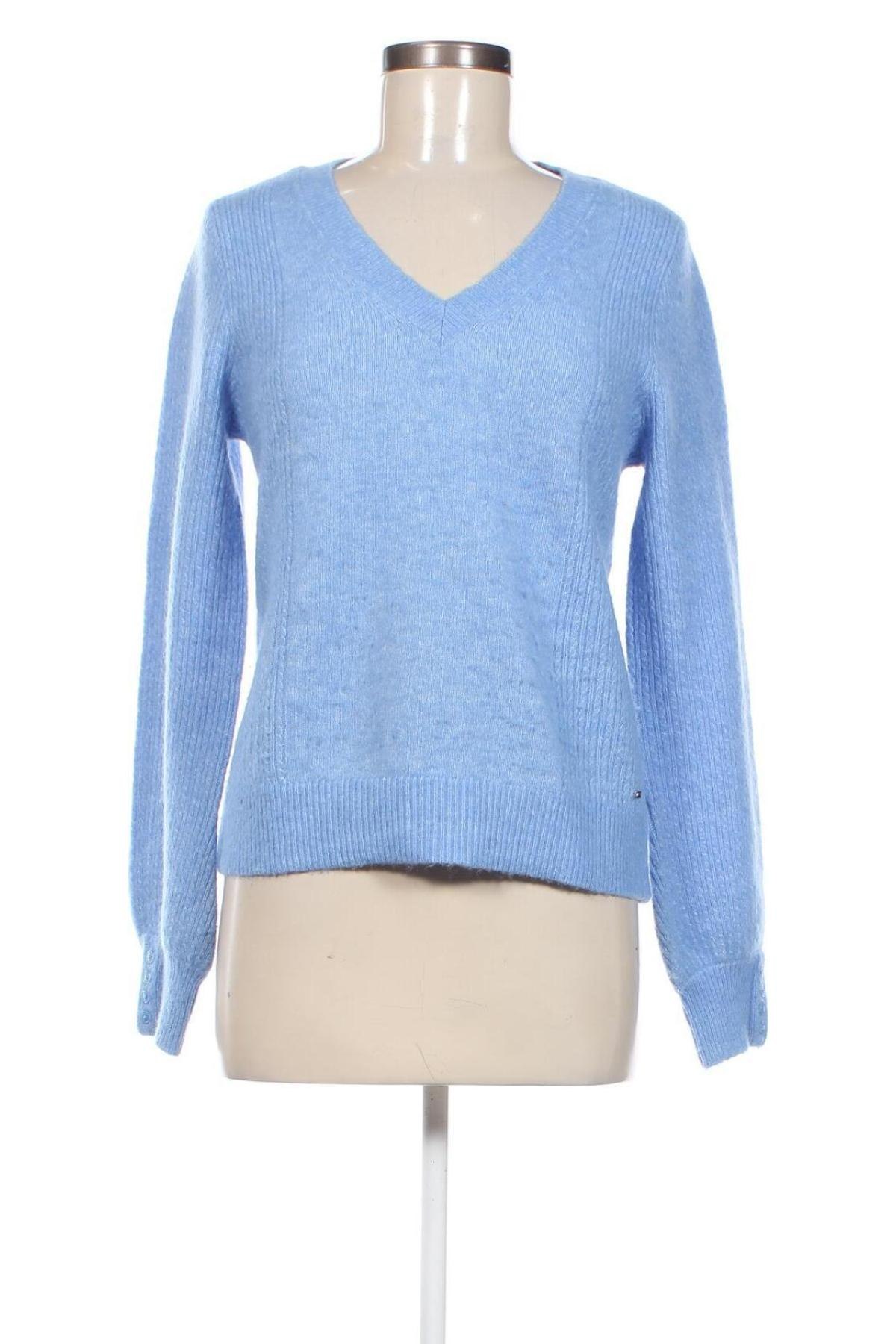 Дамски пуловер Tommy Hilfiger, Размер XS, Цвят Син, Цена 114,60 лв.